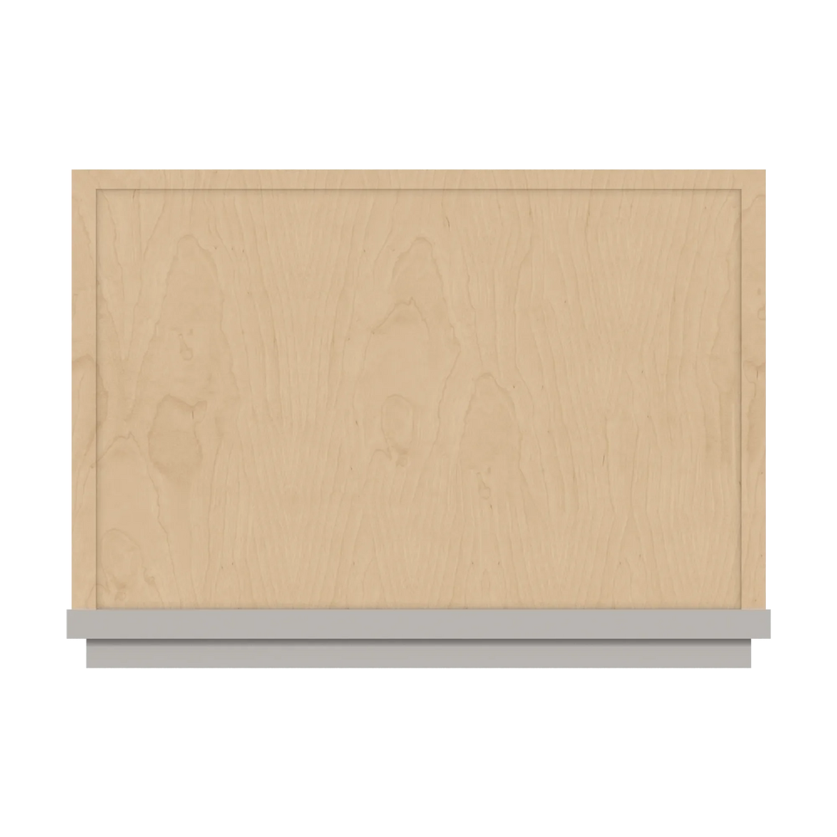 cnc luxor 5 piece misty grey 18 w x 24 h single door wall cabinet