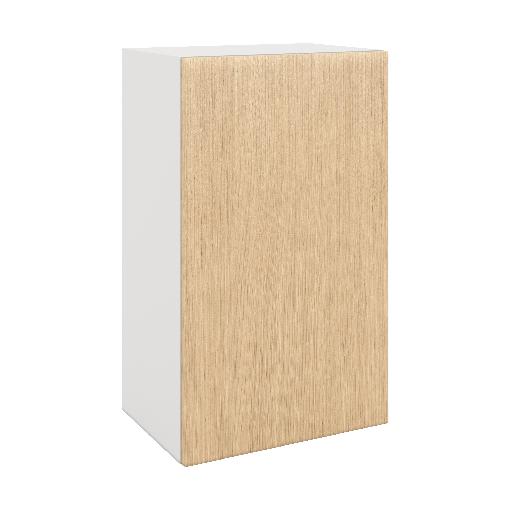 Modernform Cabinet Natural Oak 18" W X 30" H X 12" D Single Door Wall Cabinet