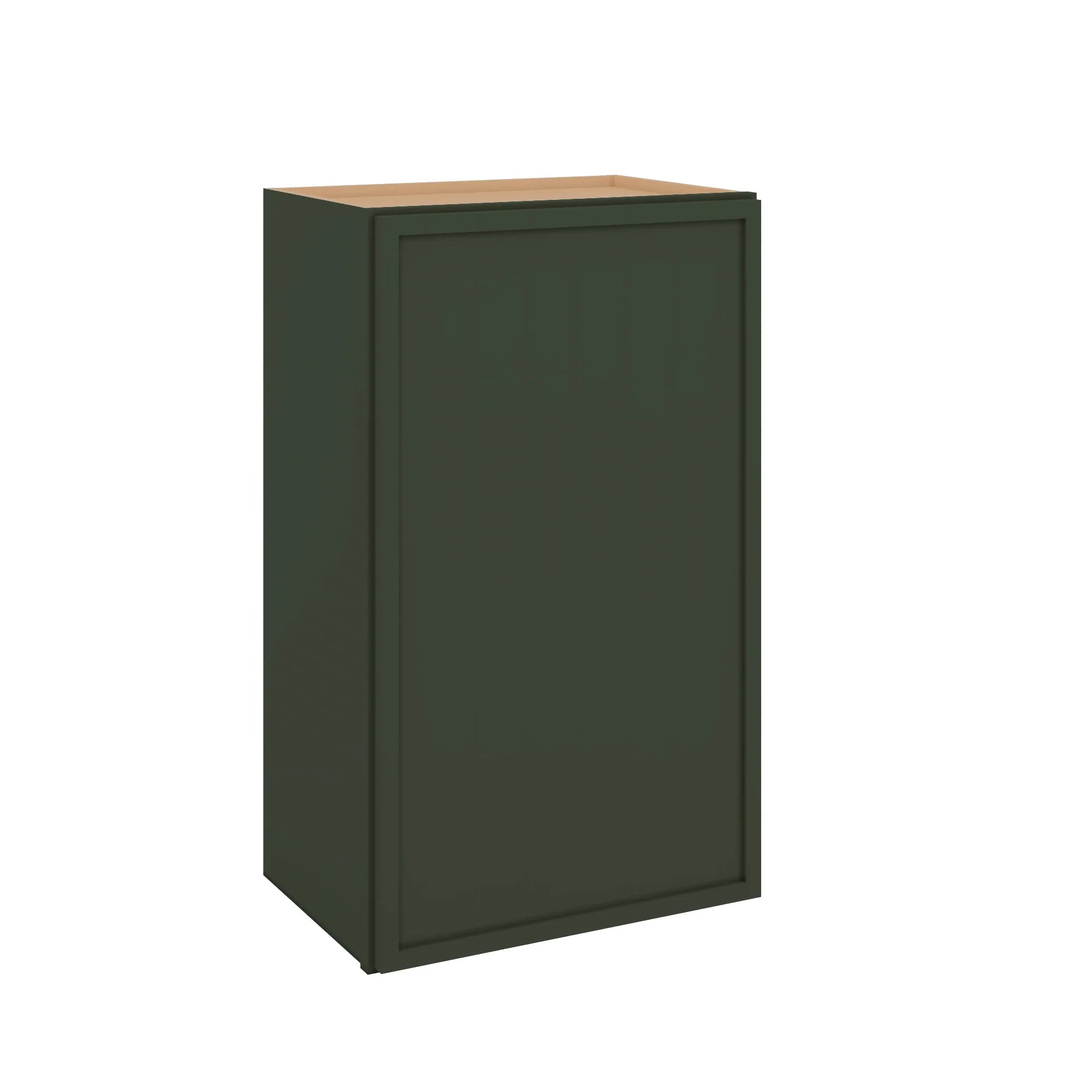 Modernform Cabinet Slim Sage Green 18" W X 30" H X 12" D Single Door Wall Cabinet