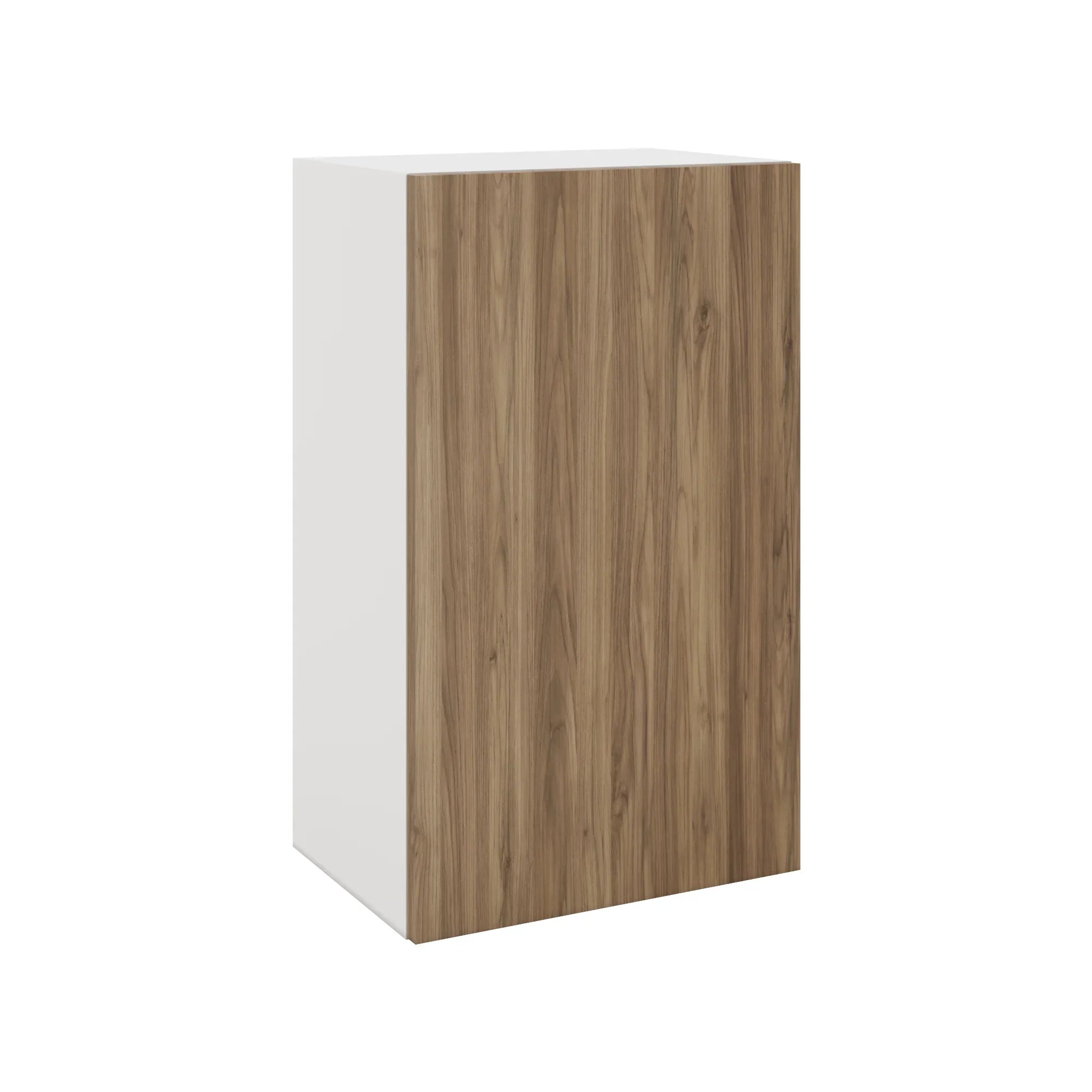 Modernform Cabinet Walnut 18" W X 30" H X 12" D Single Door Wall Cabinet
