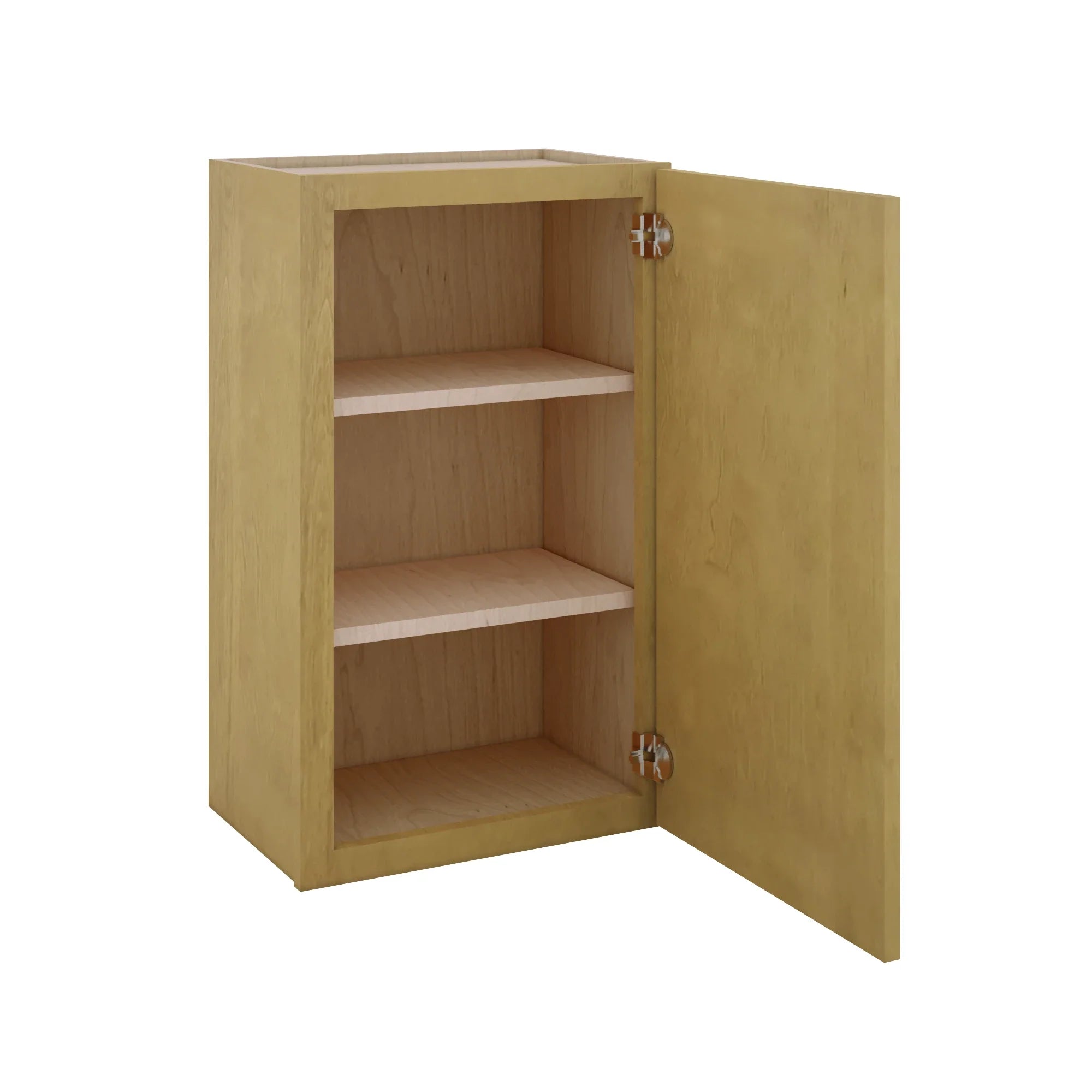Modernform Cabinet Natural Shaker 18" W X 30" H X 12" D Single Door Wall Cabinet