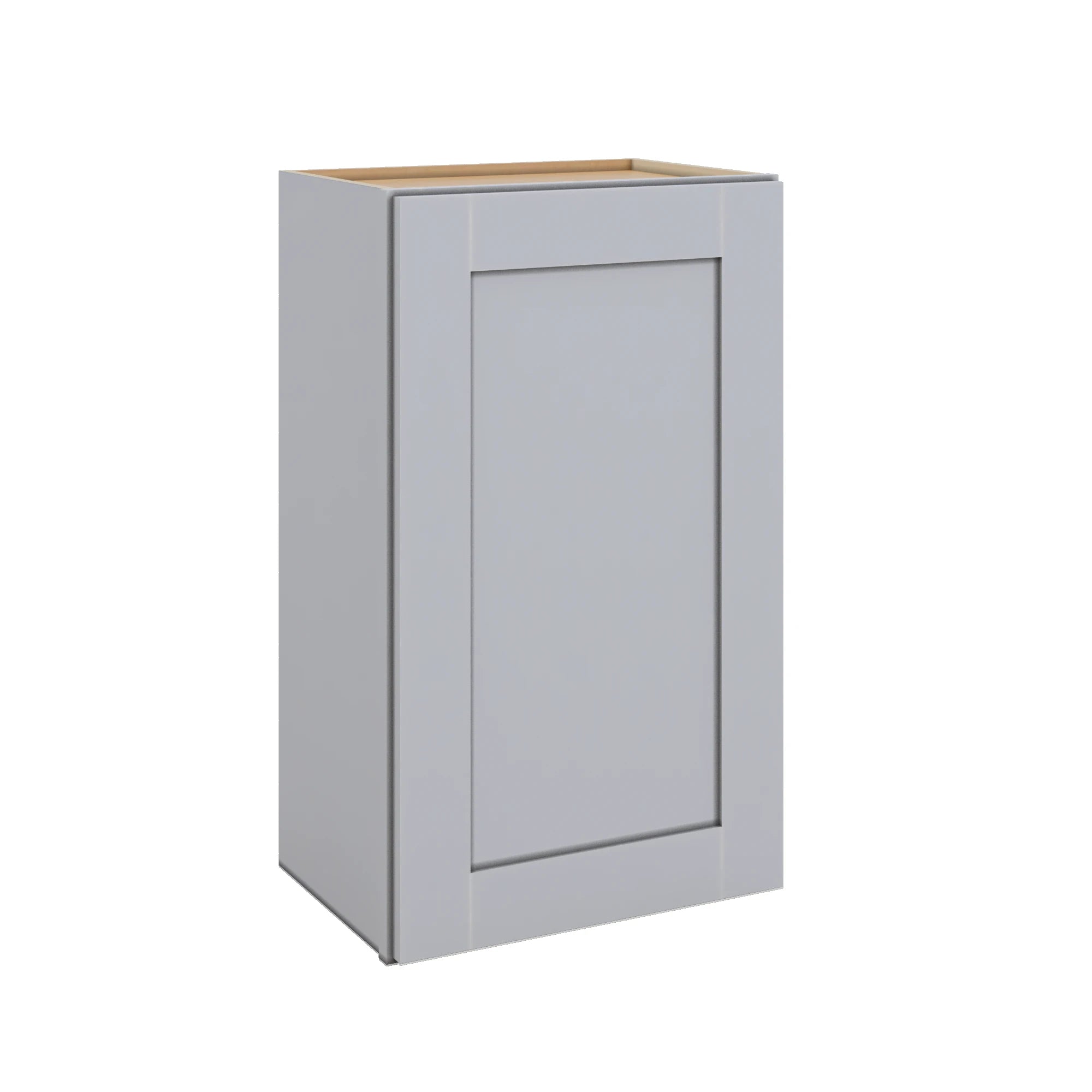 Modernform Cabinet Grey Shaker 18" W X 30" H X 12" D Single Door Wall Cabinet