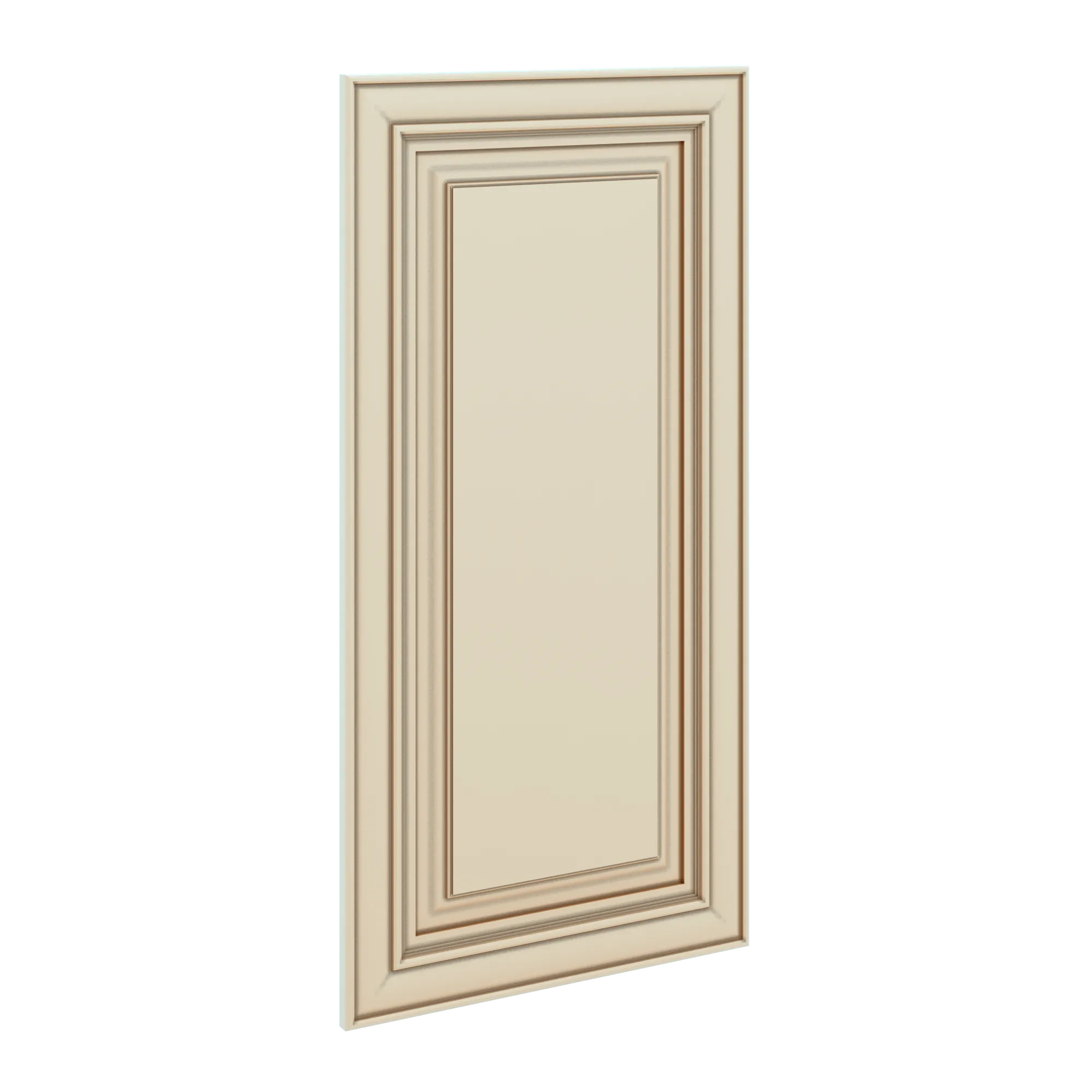 J&K Creme Glazed A7 Dummy Door Panel 18" W x 36" H