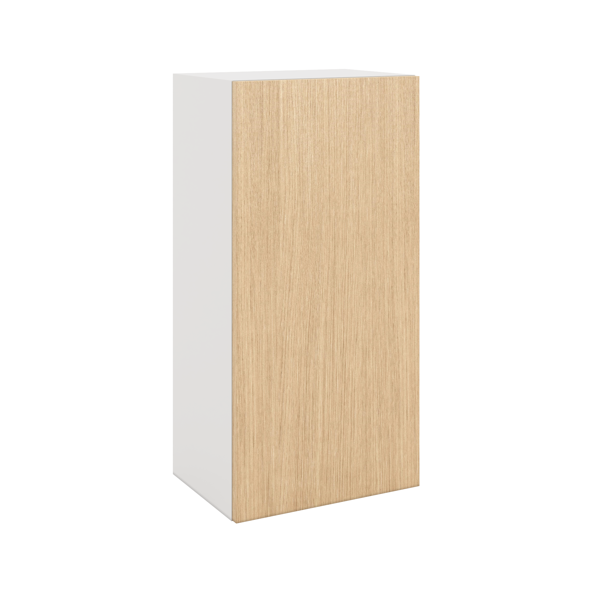 Modernform Cabinet Natural Oak 18" W X 36" H X 12" D Single Door Wall Cabinet