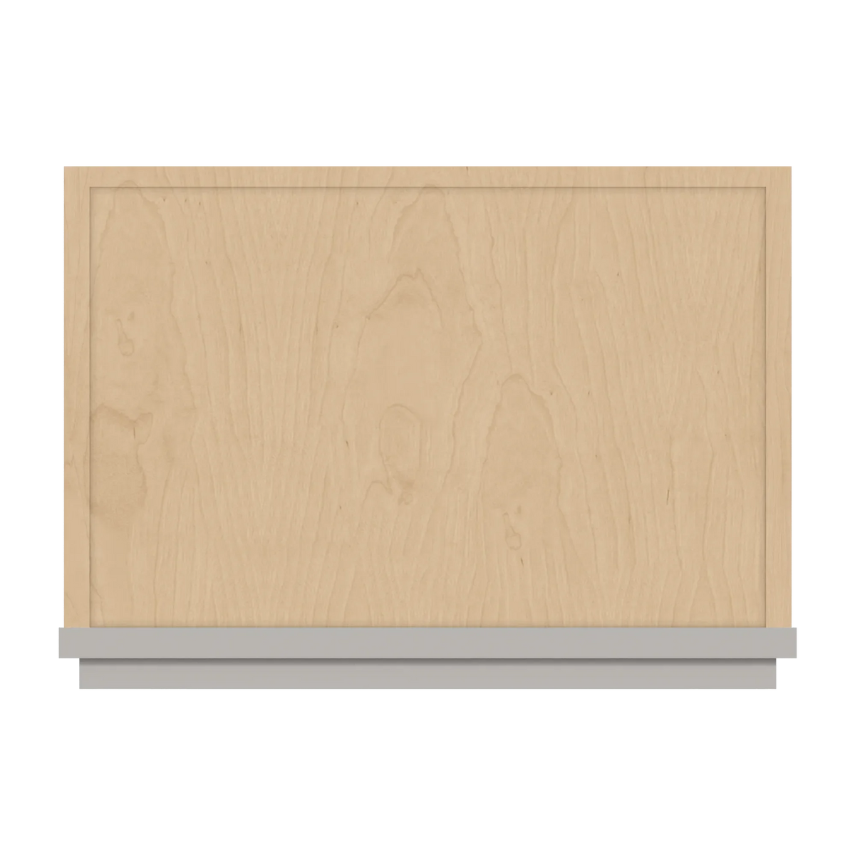cnc luxor 5 piece misty grey 18 w x 36 h single door wall cabinet