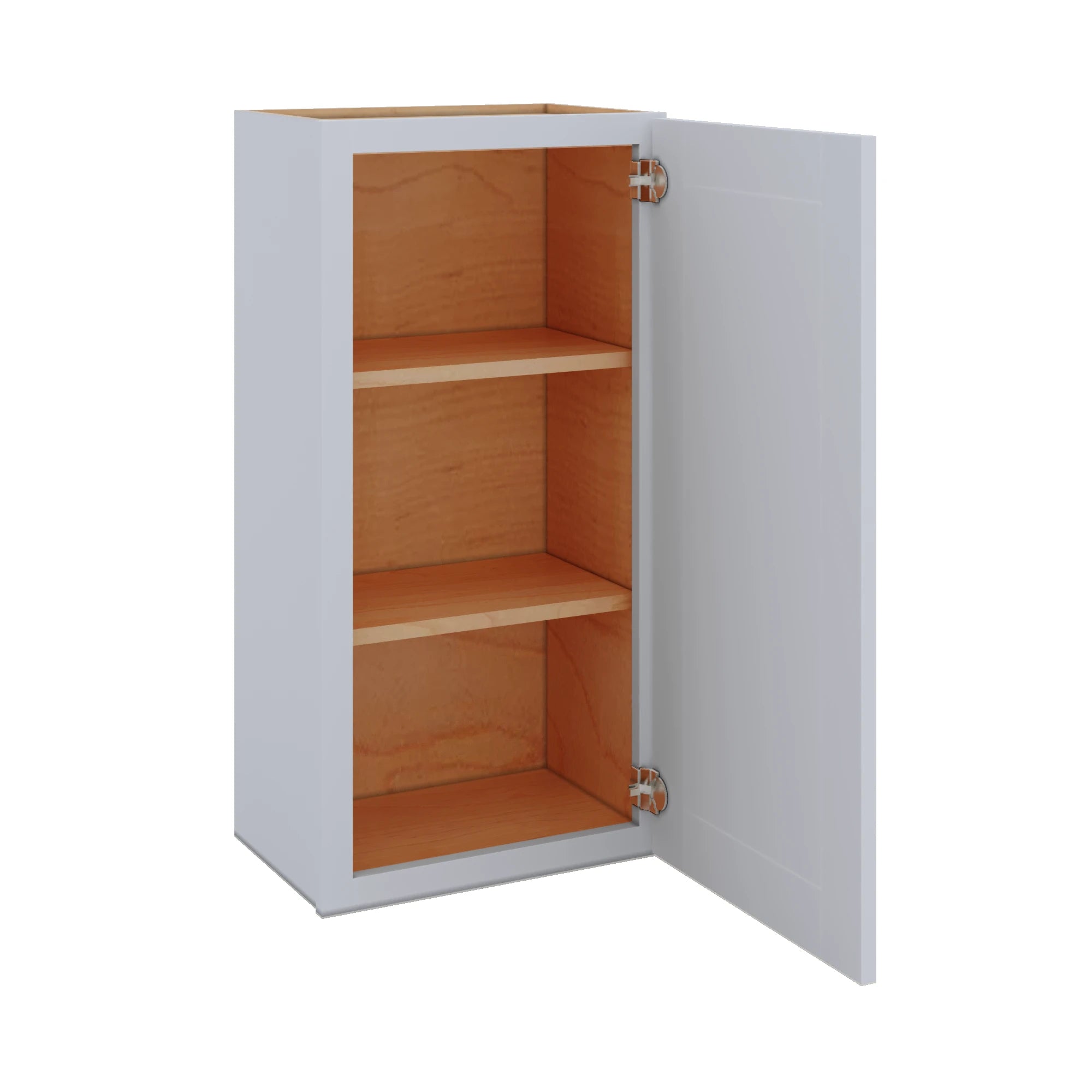 Modernform Cabinet Grey Shaker 18" W X 36" H X 12" D Single Door Wall Cabinet