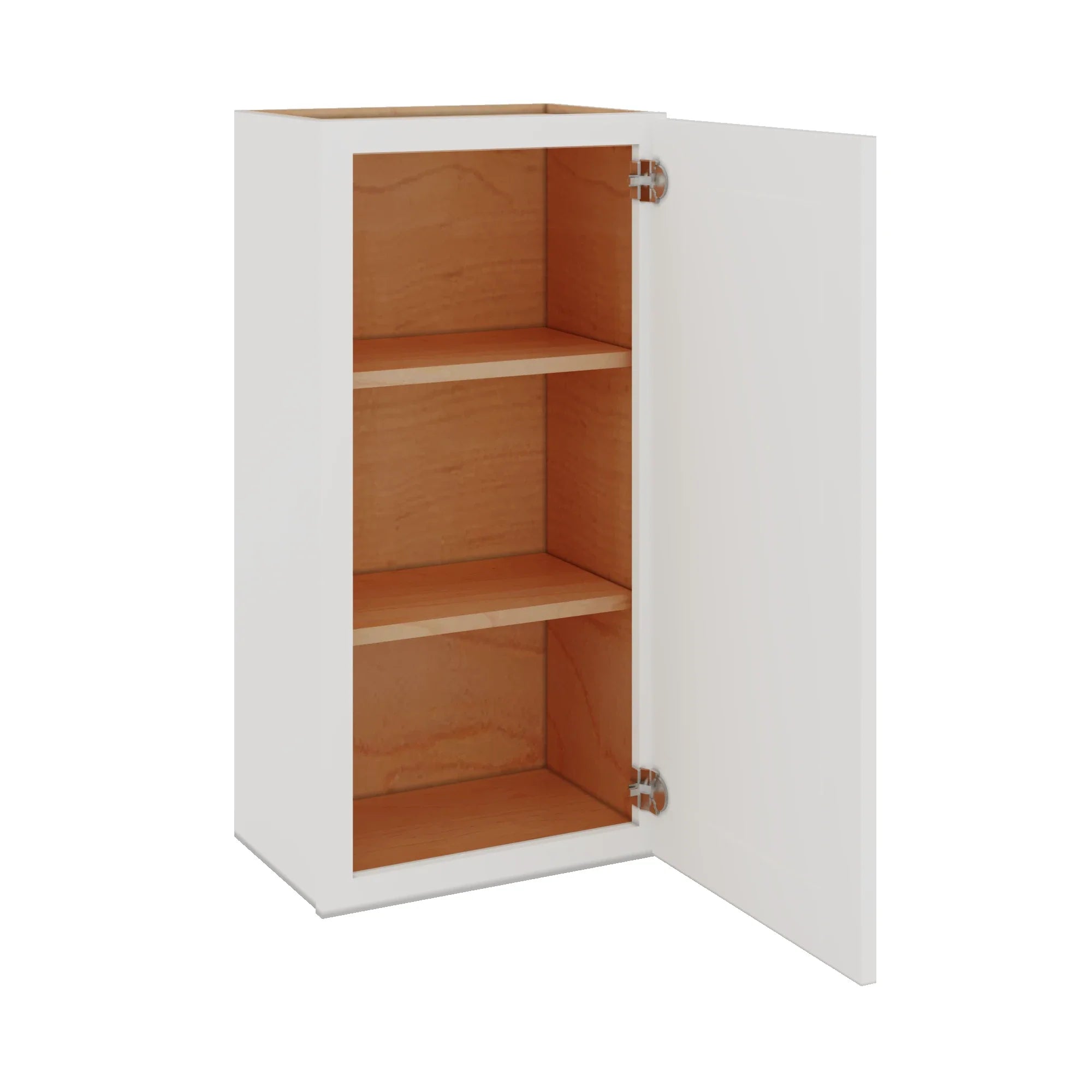 Modernform Cabinet White Shaker 18" W X 36" H X 12" D Single Door Wall Cabinet