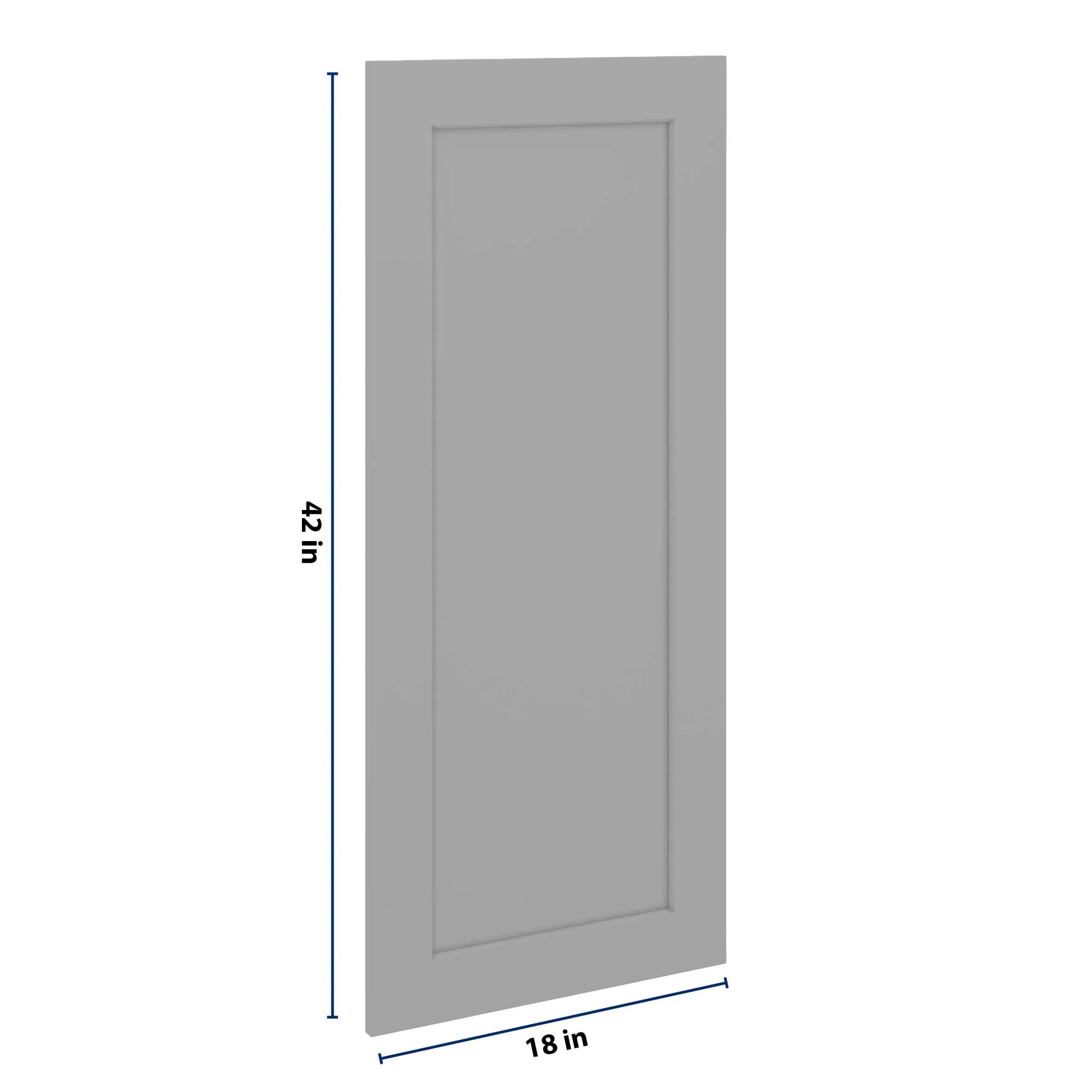 J&K Castle Grey S5 Dummy Door Panel 18" W x 42" H