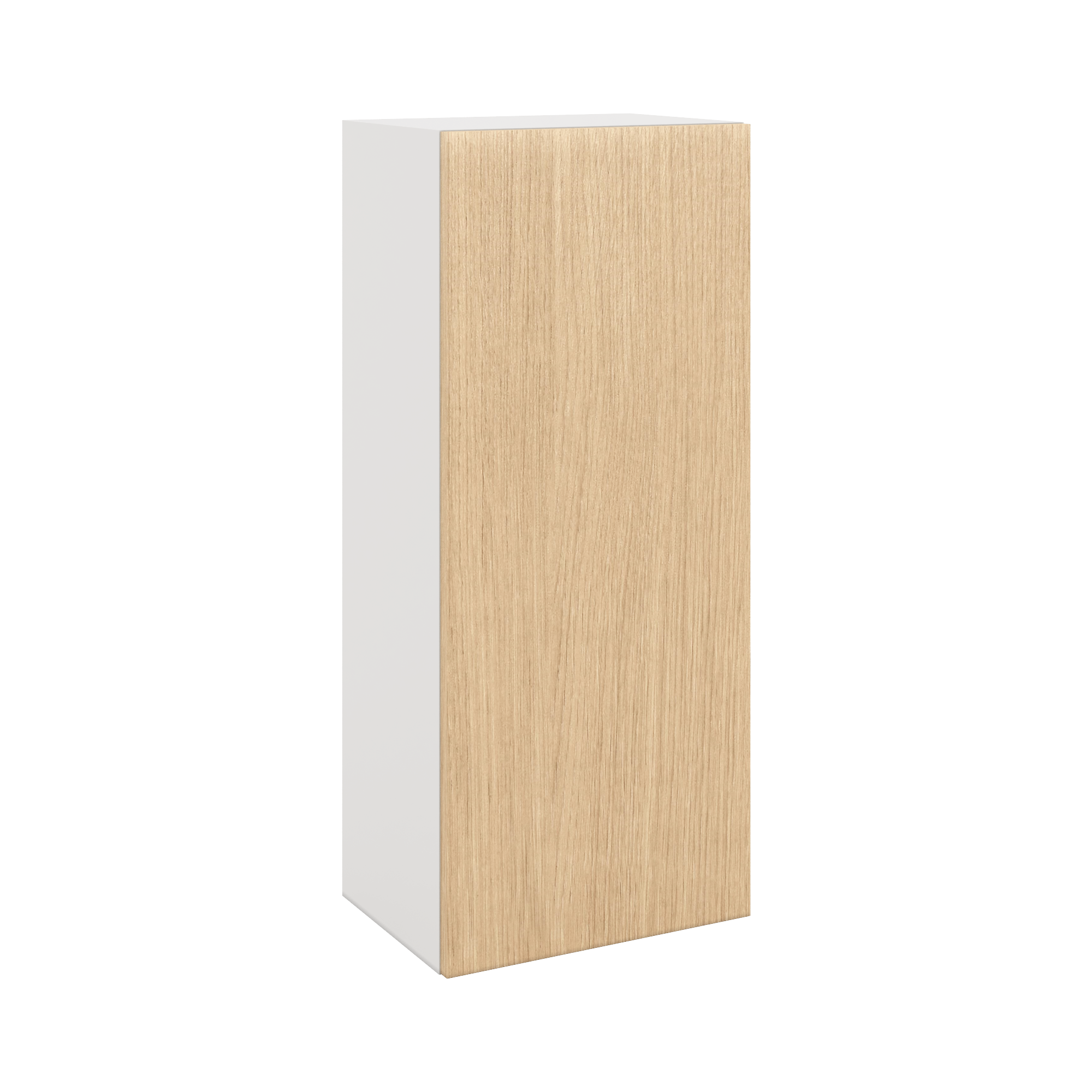 Modernform Cabinet Natural Oak 18" W X 42" H X 12" D Single Door Wall Cabinet