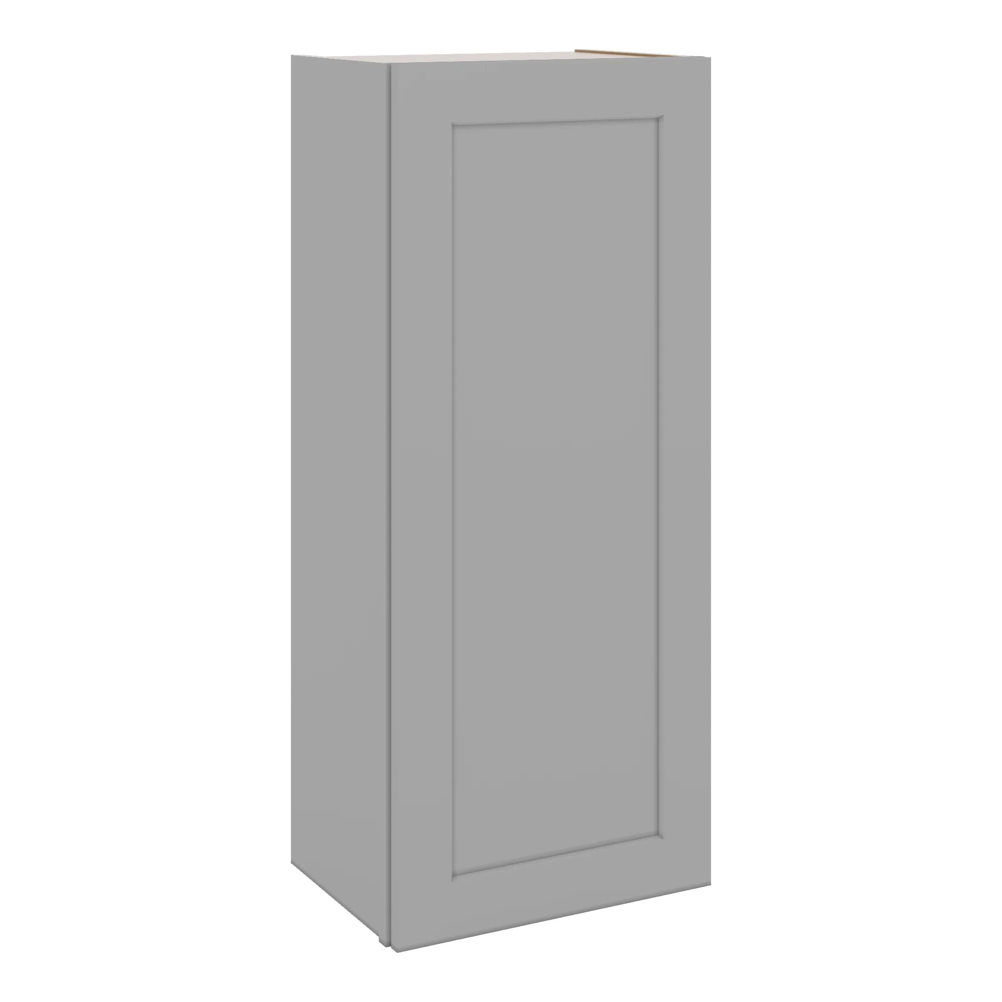 J&K Castle Grey S5 Single Door Wall Cabinet - 18" W x 42" H