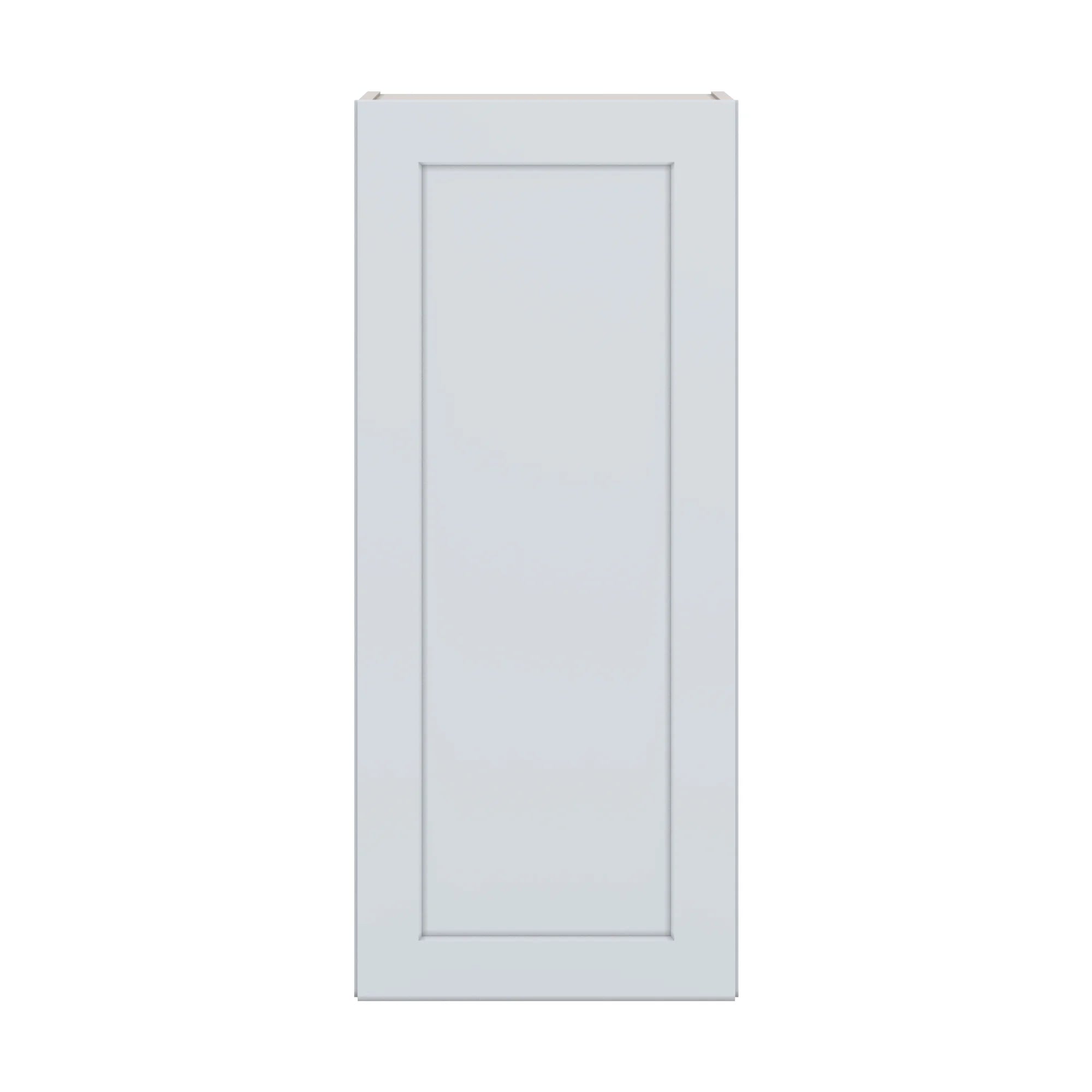 J&K White Shaker S8 Single Door Wall Cabinet 18" W x 42" H