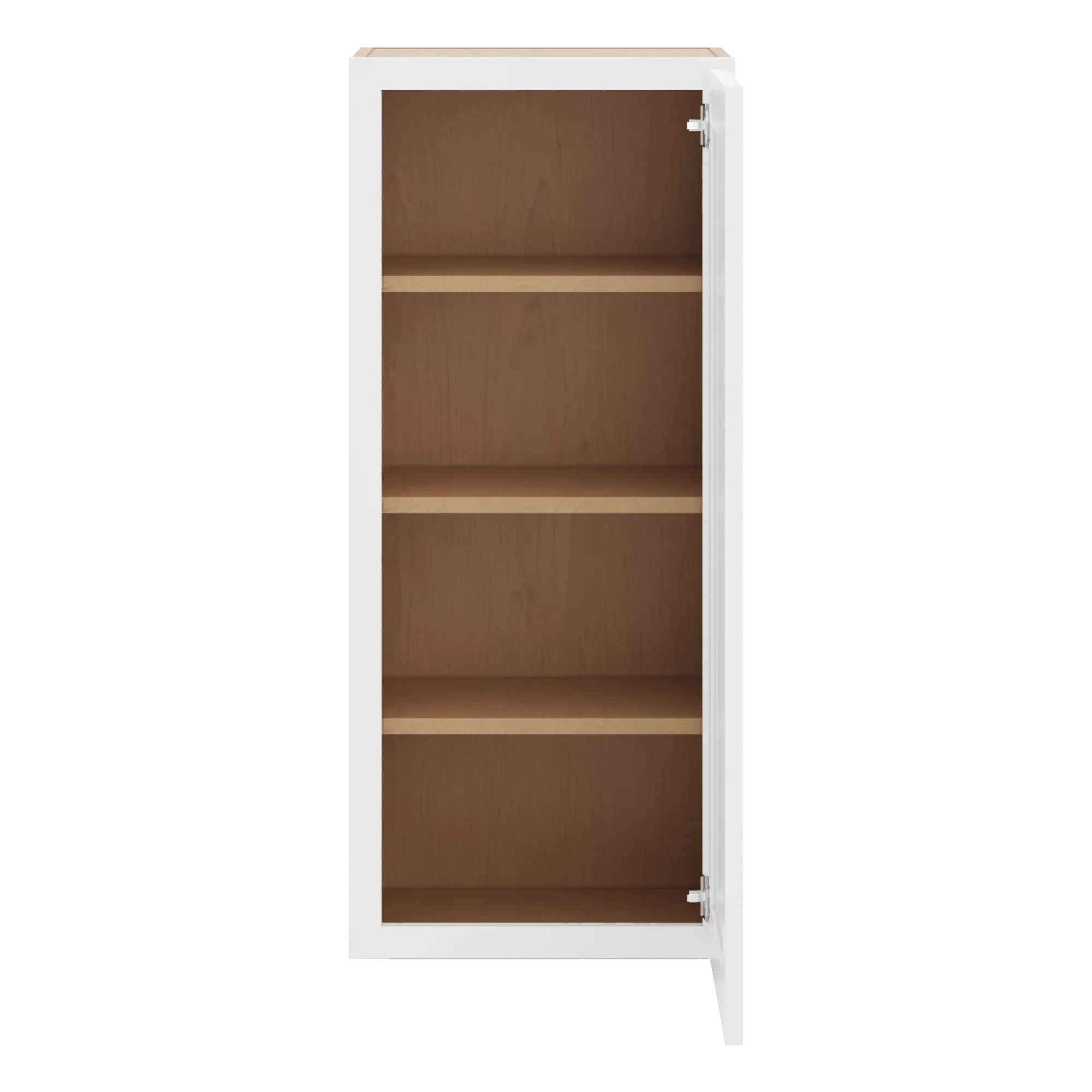 W1842 Open Front White