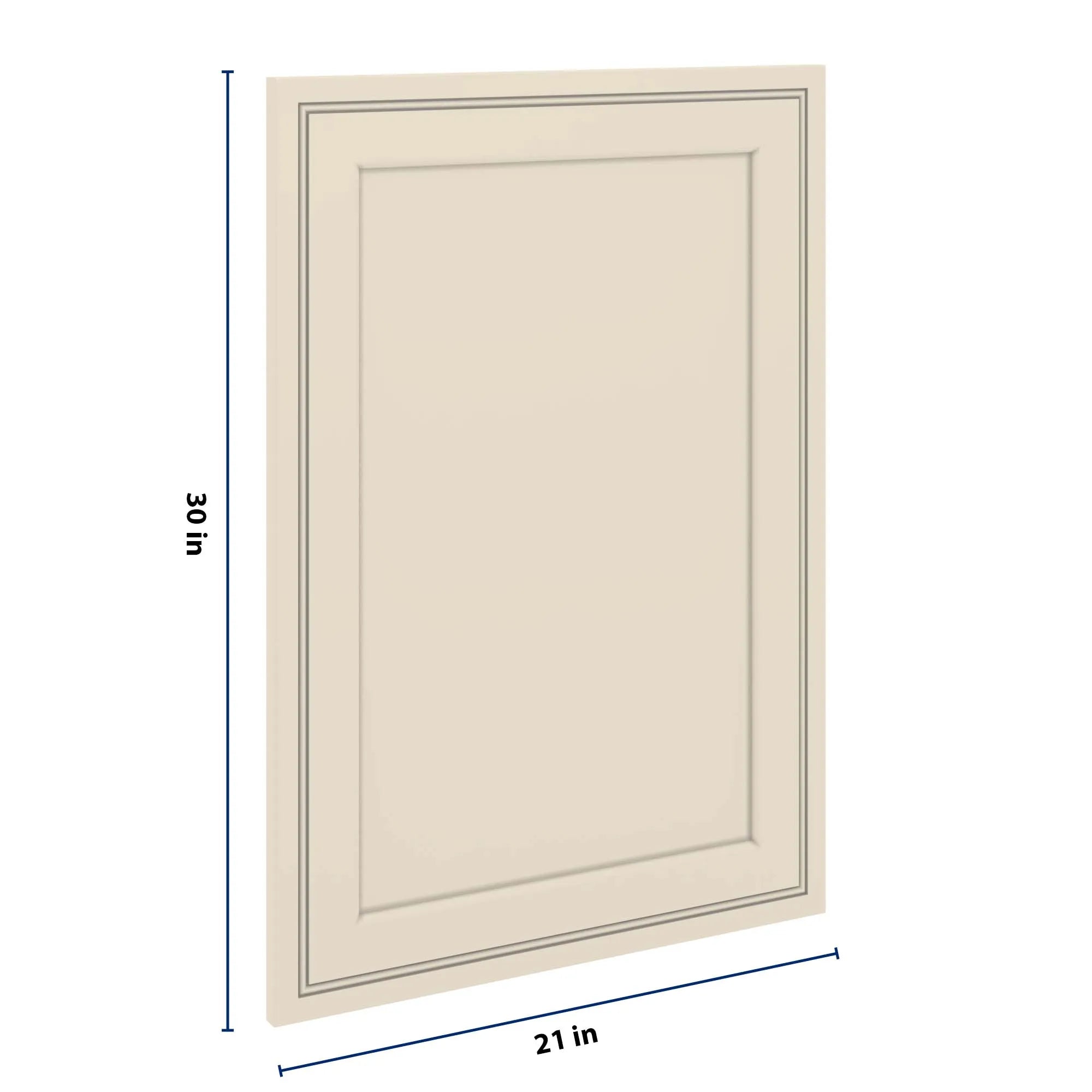J&K Pearl Glazed H9 Dummy Door Panel 21" W x 30" H