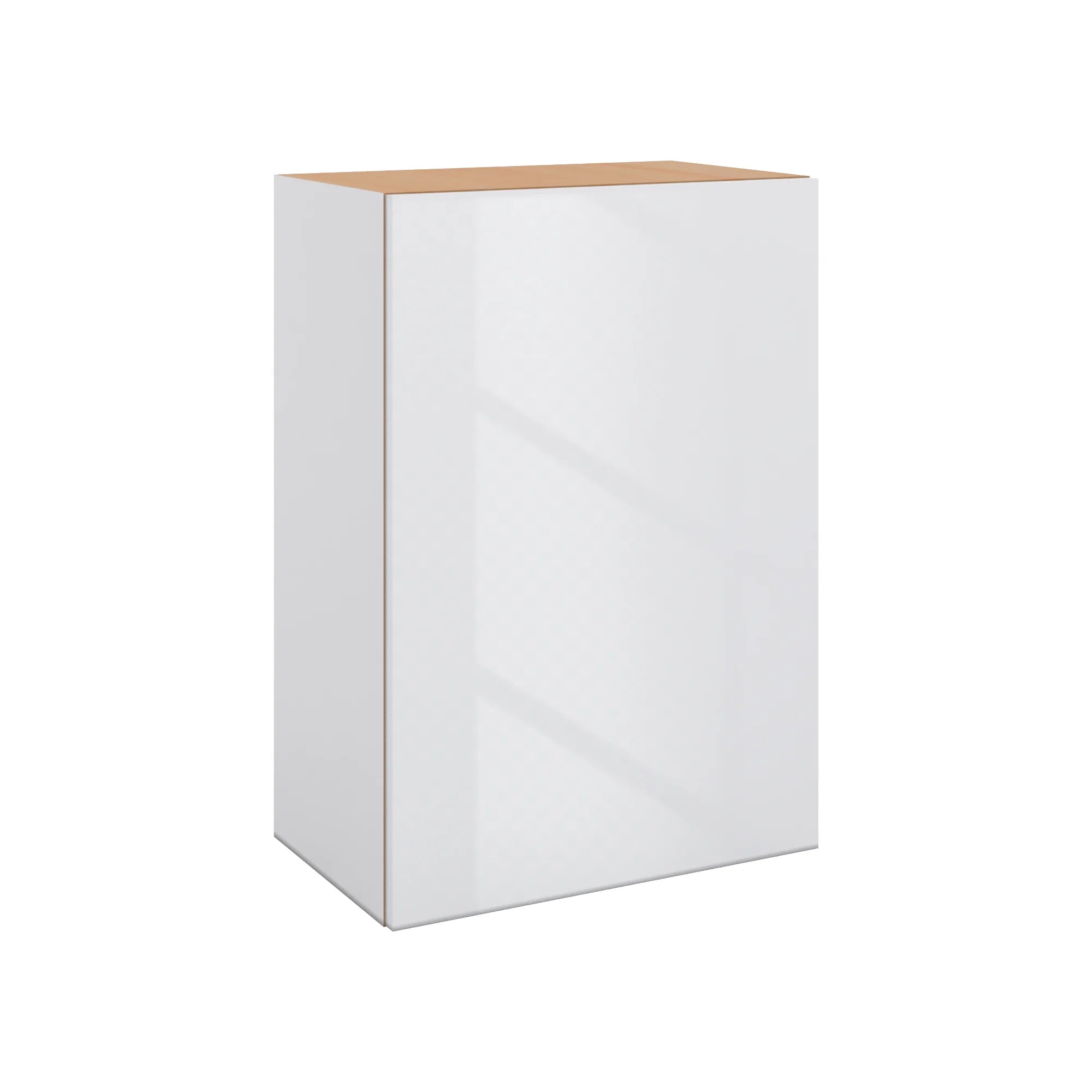 Modernform Cabinet Gloss White 21" W X 30" H X 12" D Single Door Wall Cabinet