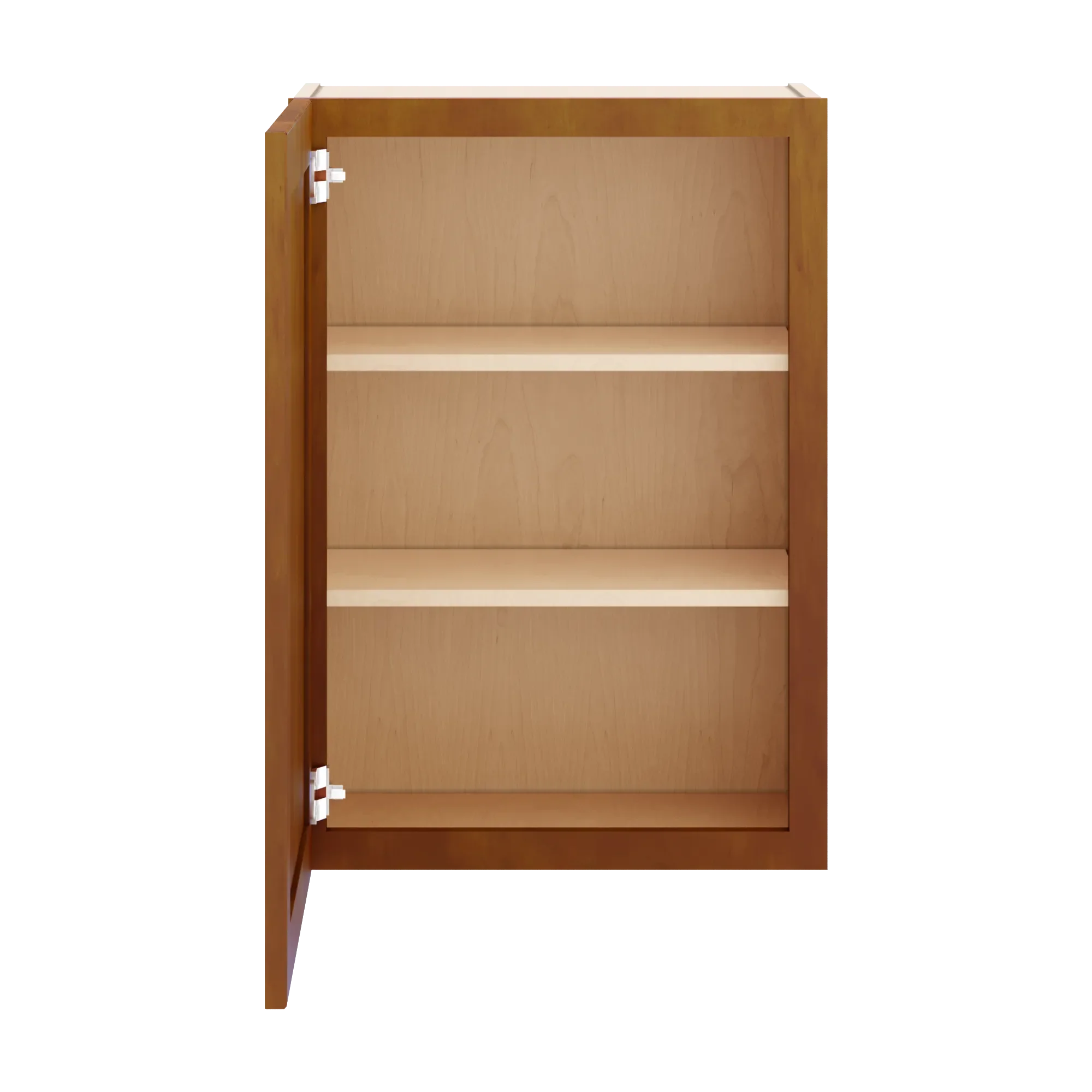 j k mocha glazed k10 single door wall cabinet 21 w x 30 h