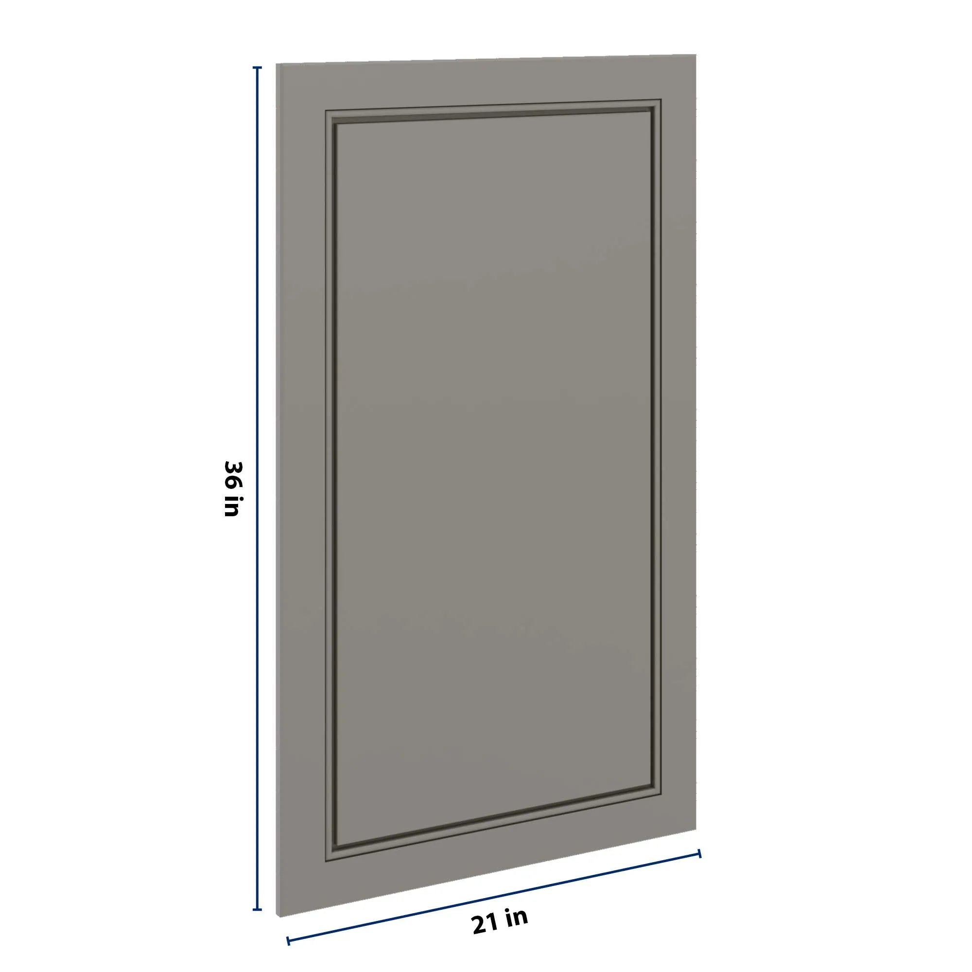 J&K Greige K3 Dummy Door Panel 21" W x 36" H