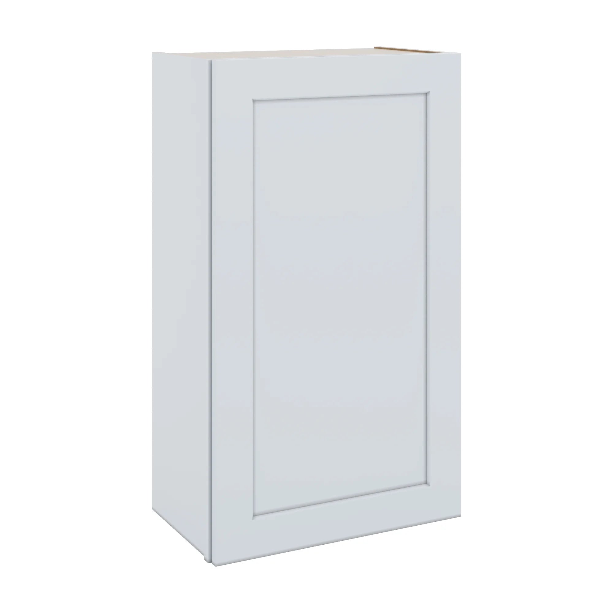J&K White Shaker S8 Single Door Wall Cabinet - 21" W x 36" H