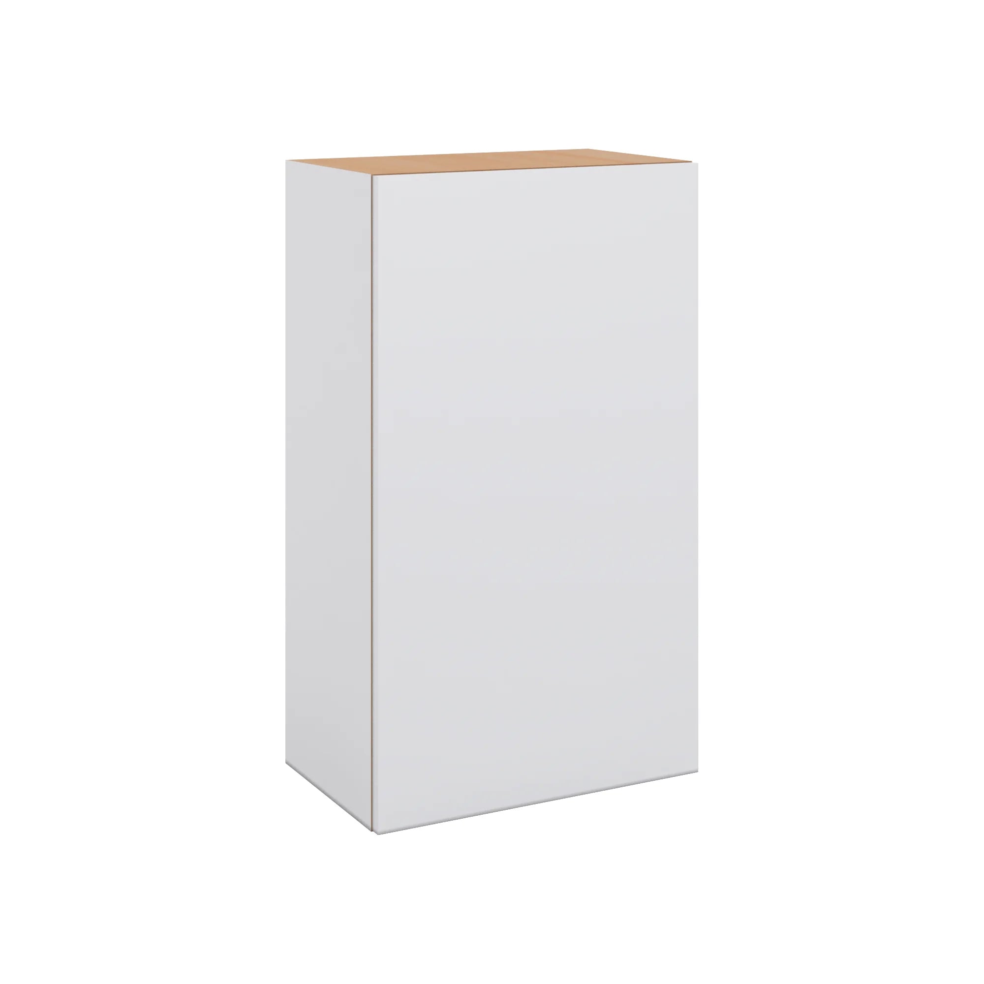 Modernform Cabinet Matte White 21" W X 36" H X 12" D Single Door Wall Cabinet