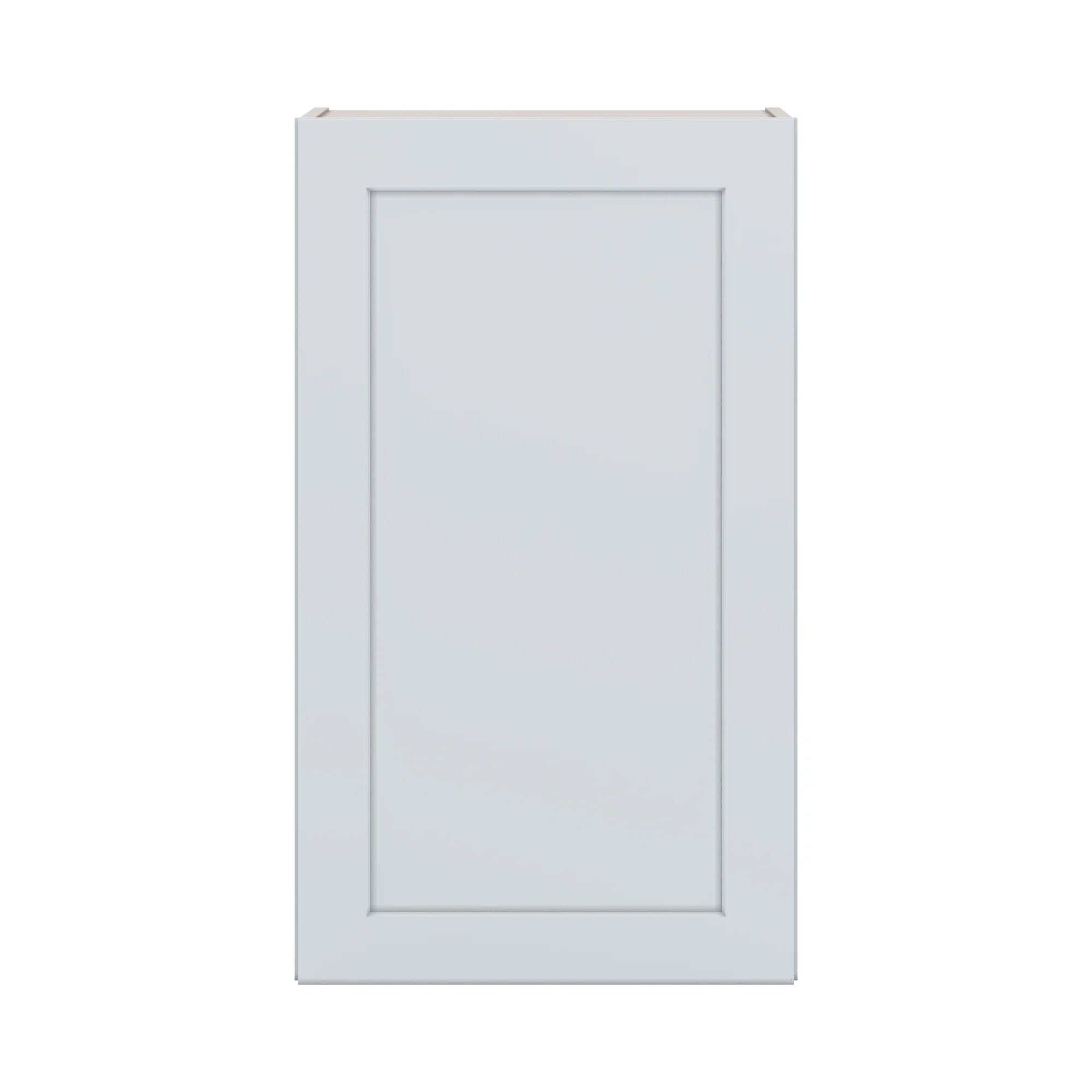 J&K White Shaker S8 Single Door Wall Cabinet 21" W x 36" H