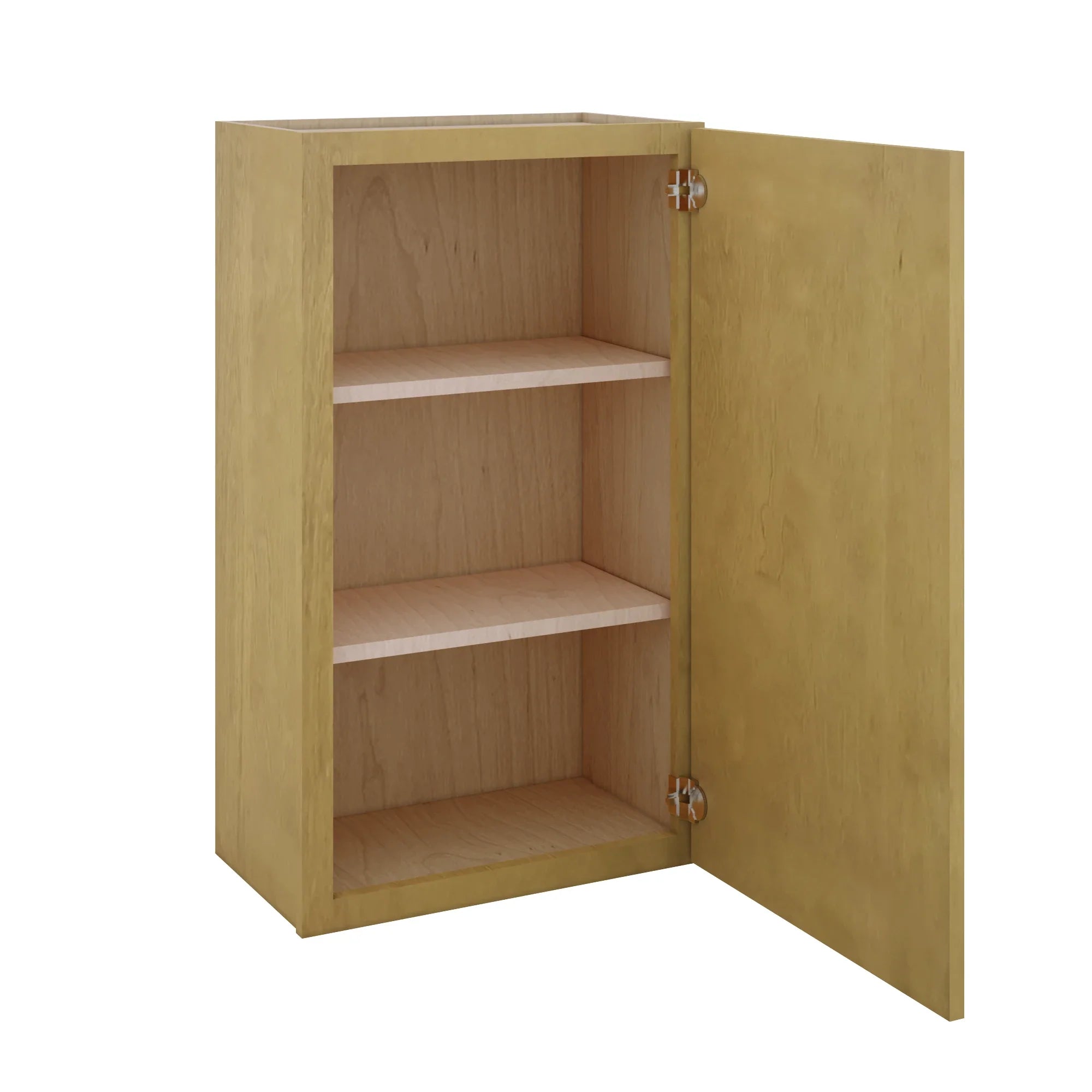 Modernform Cabinet Natural Shaker 21" W X 36" H X 12" D Single Door Wall Cabinet