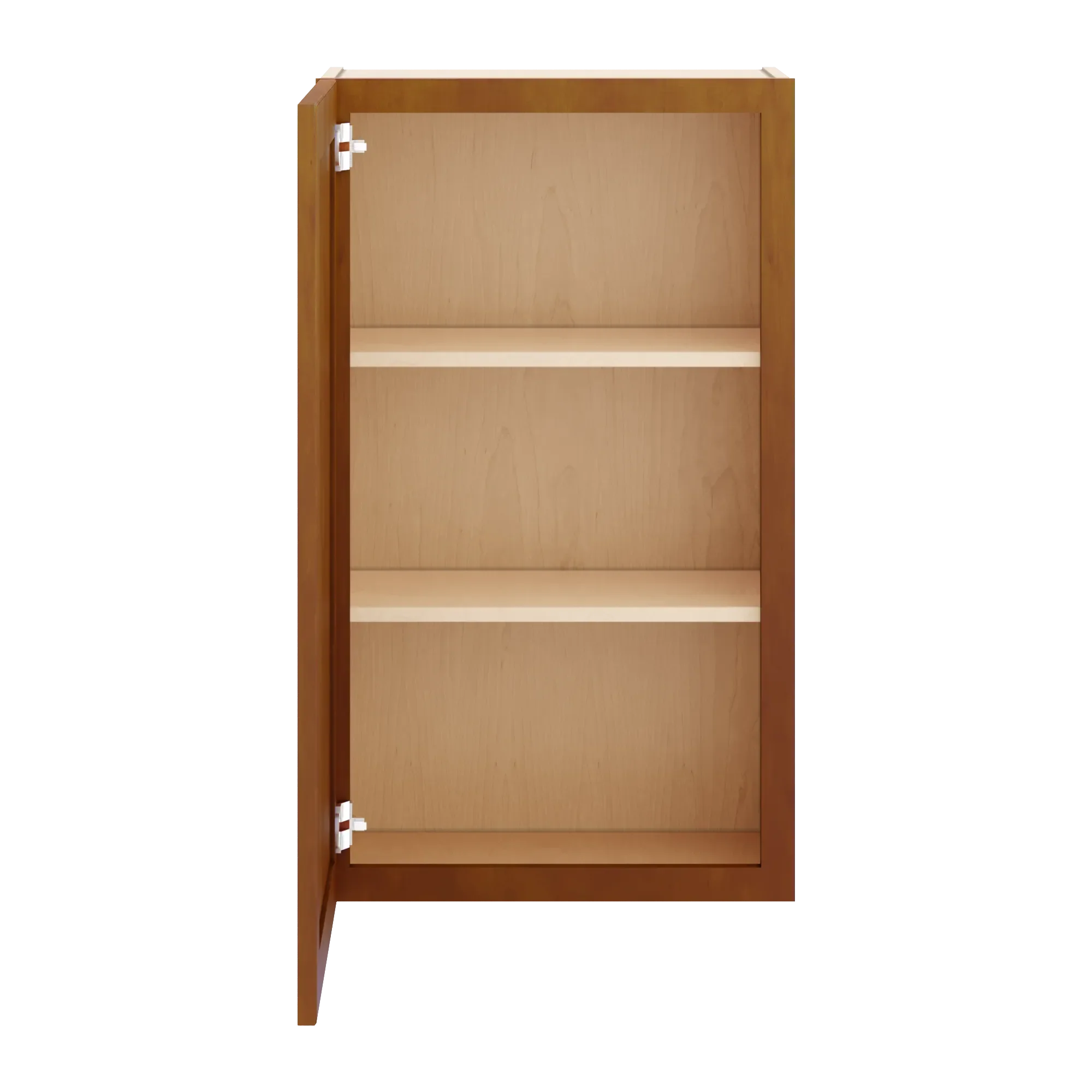 j k mocha glazed k10 single door wall cabinet 21 w x 36 h