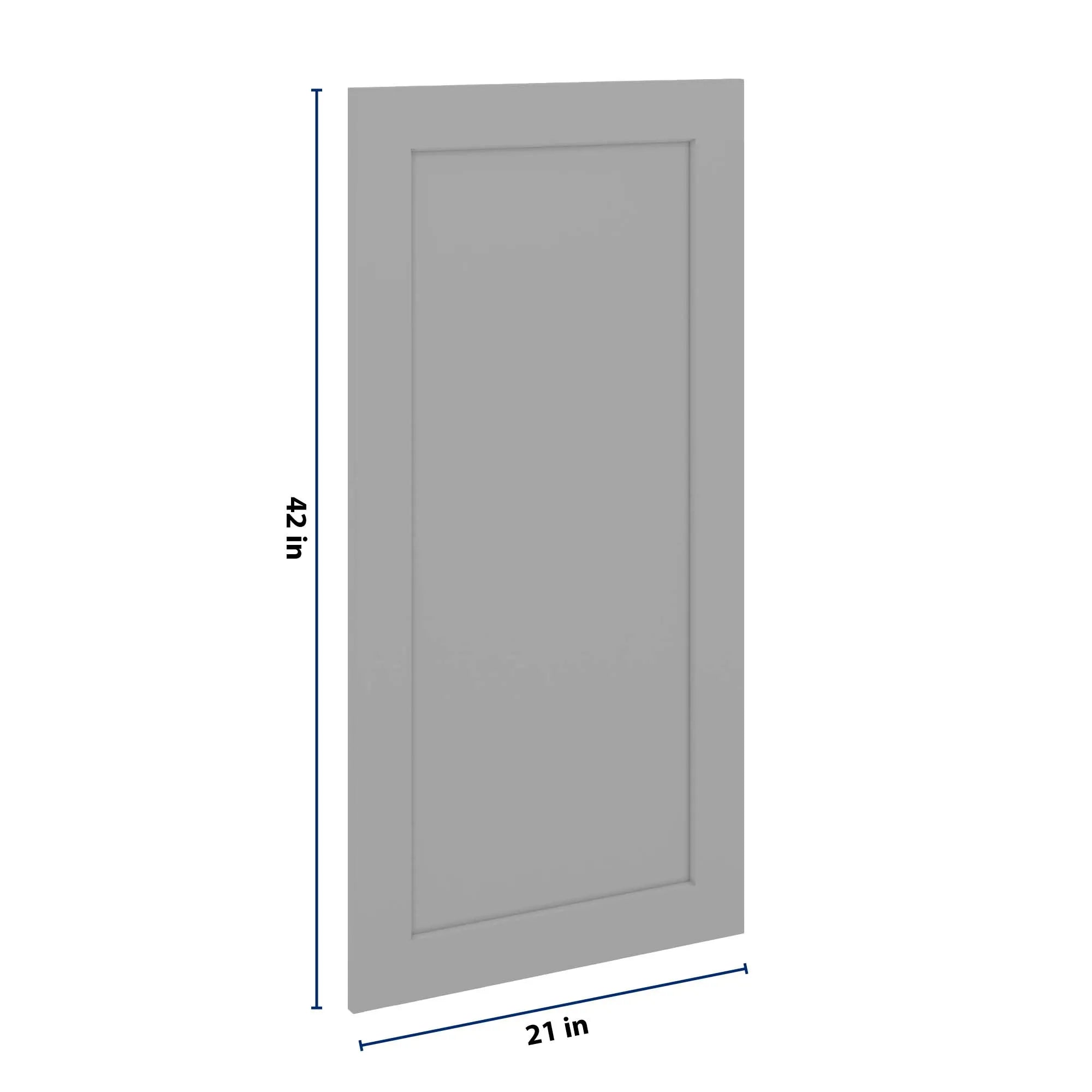 J&K Castle Grey S5 Dummy Door Panel 21" W x 42" H