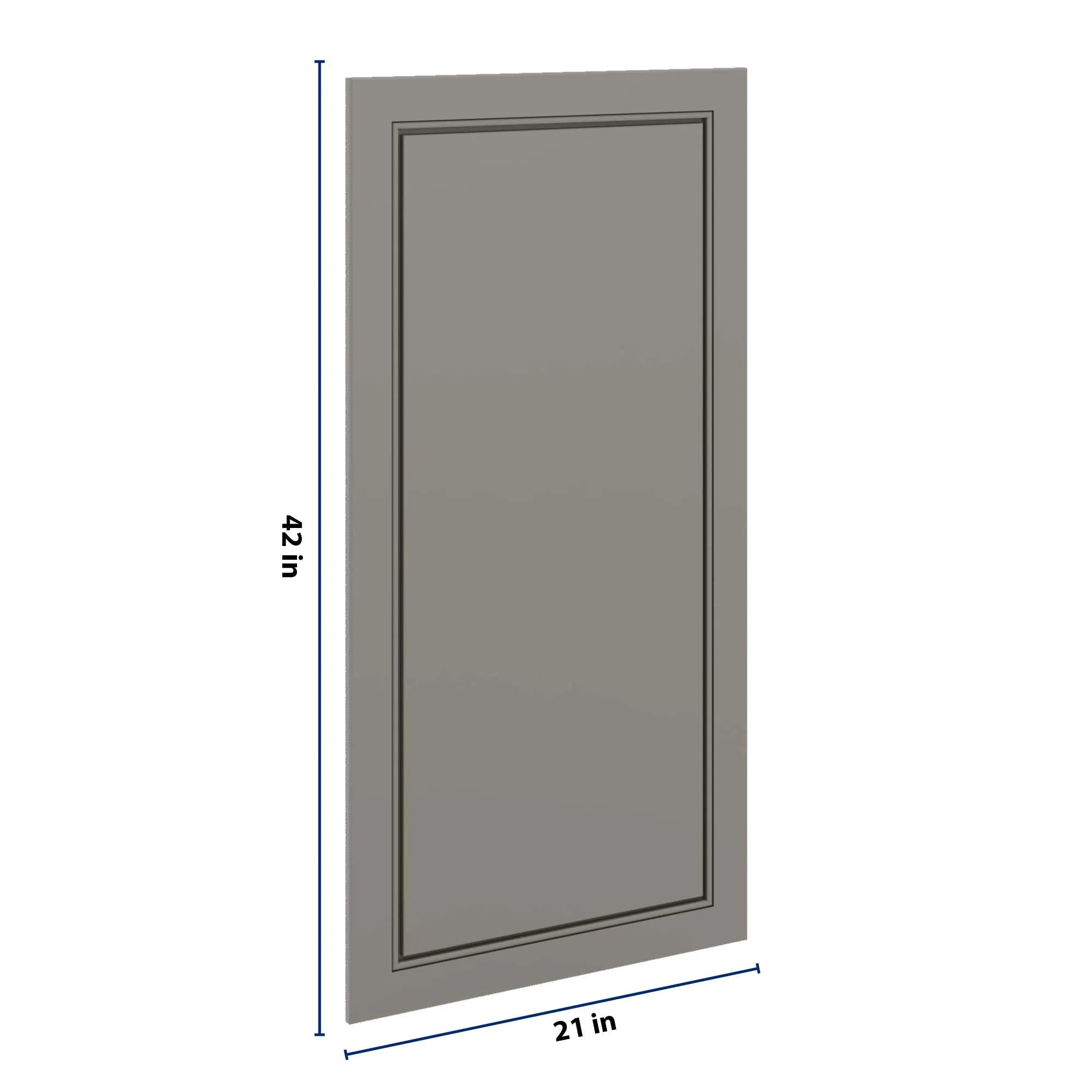 J&K Greige K3 Dummy Door Panel 21" W x 42" H