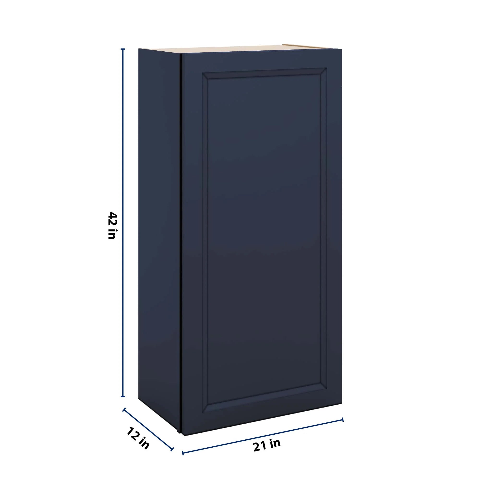 J&K Naval B7 Single Door Wall Cabinet - 21" W x 42" H