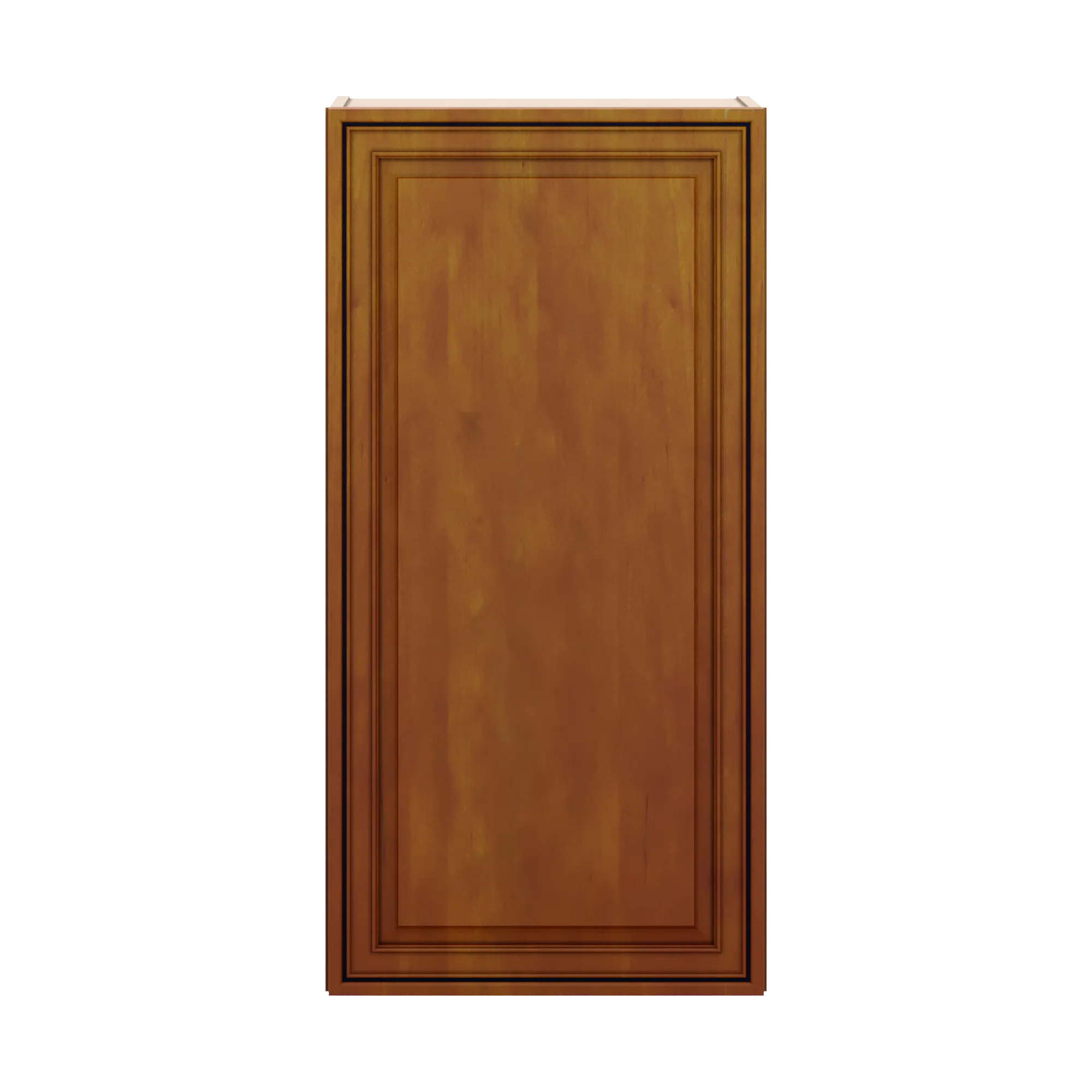 j k mocha glazed k10 single door wall cabinet 21 w x 42 h