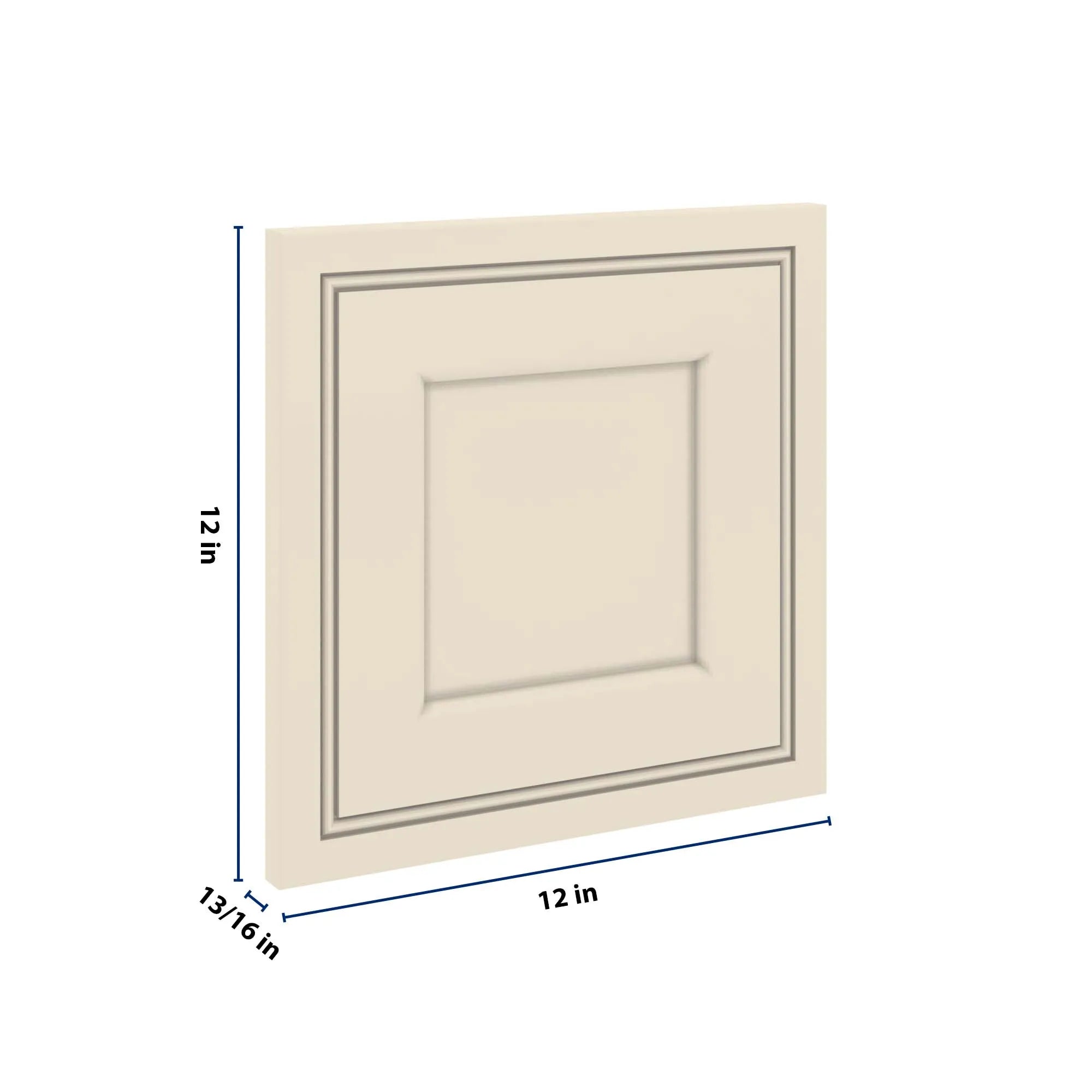J&K Pearl Glazed H9 Dummy Door Panel 12" W x 12" H