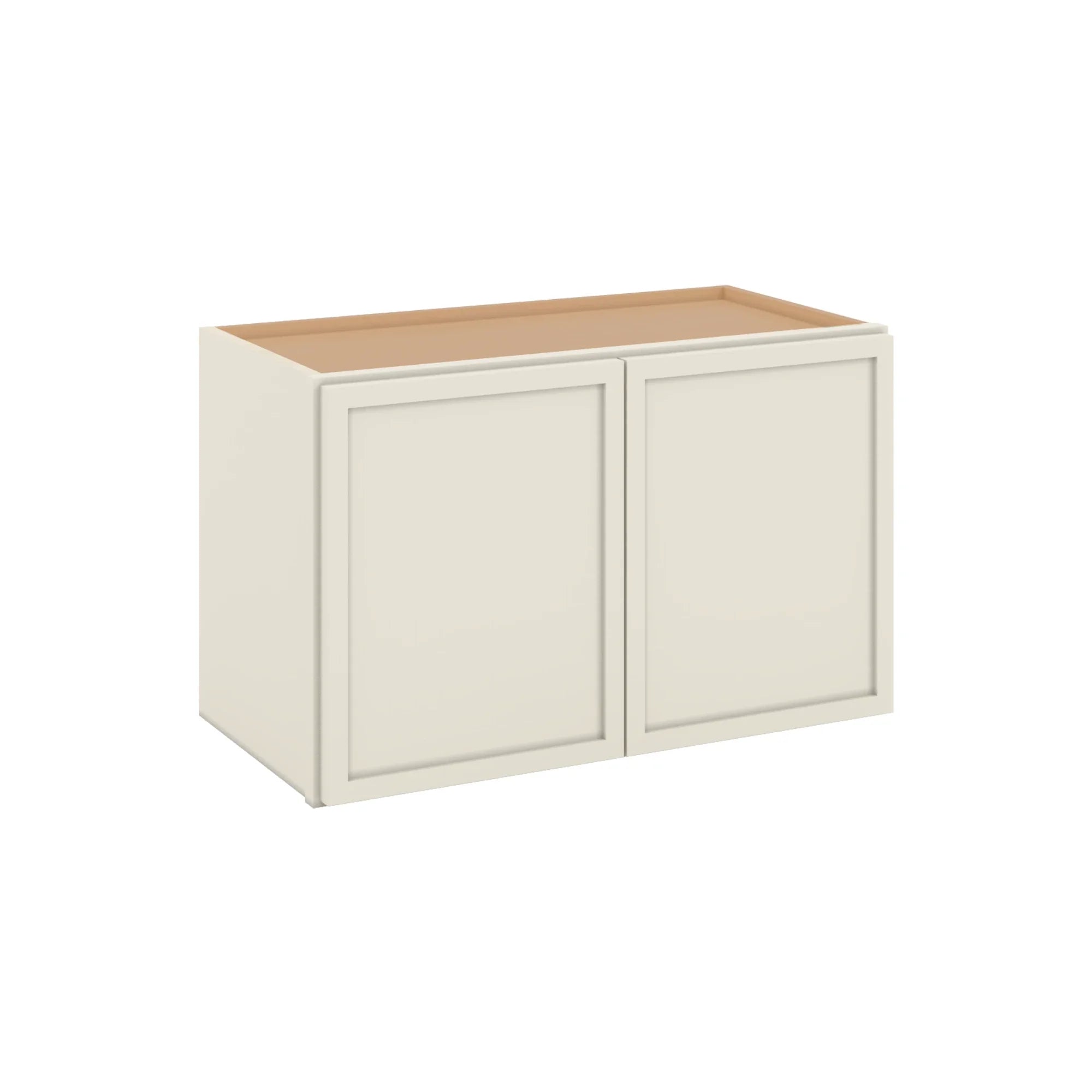Modernform Cabinet Slim Dove White 24" W X 15" H X 12" D Double Door Wall Cabinet