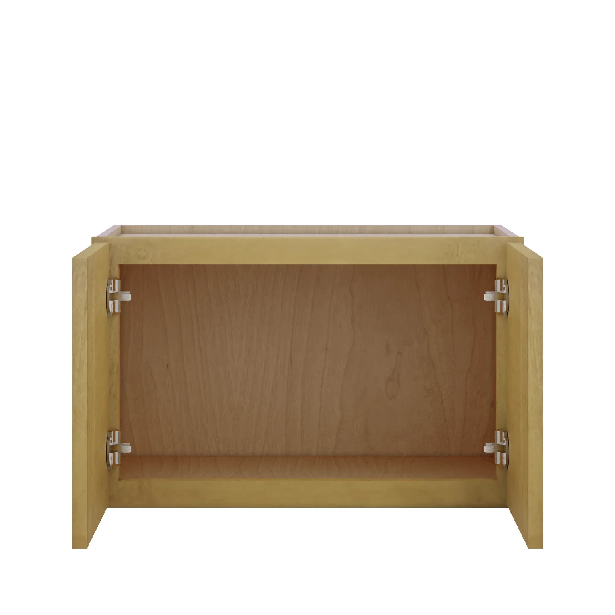 Modernform Cabinet Natural Shaker 24" W X 15" H X 12" D Double Door Wall Cabinet
