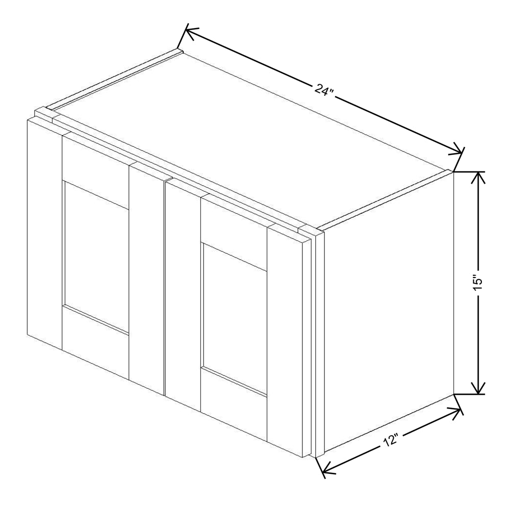 Fabuwood Allure Nexus Frost 24"W X 15"H Wall