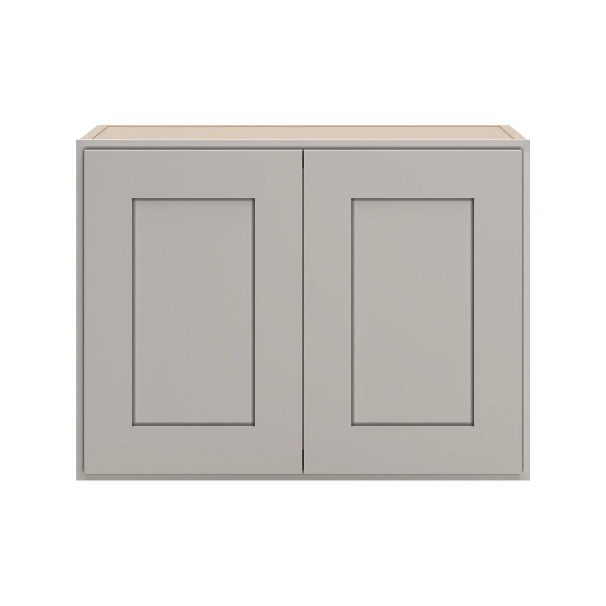 cnc luxor 5 piece misty grey 24 w x 18 h double door wall cabinet