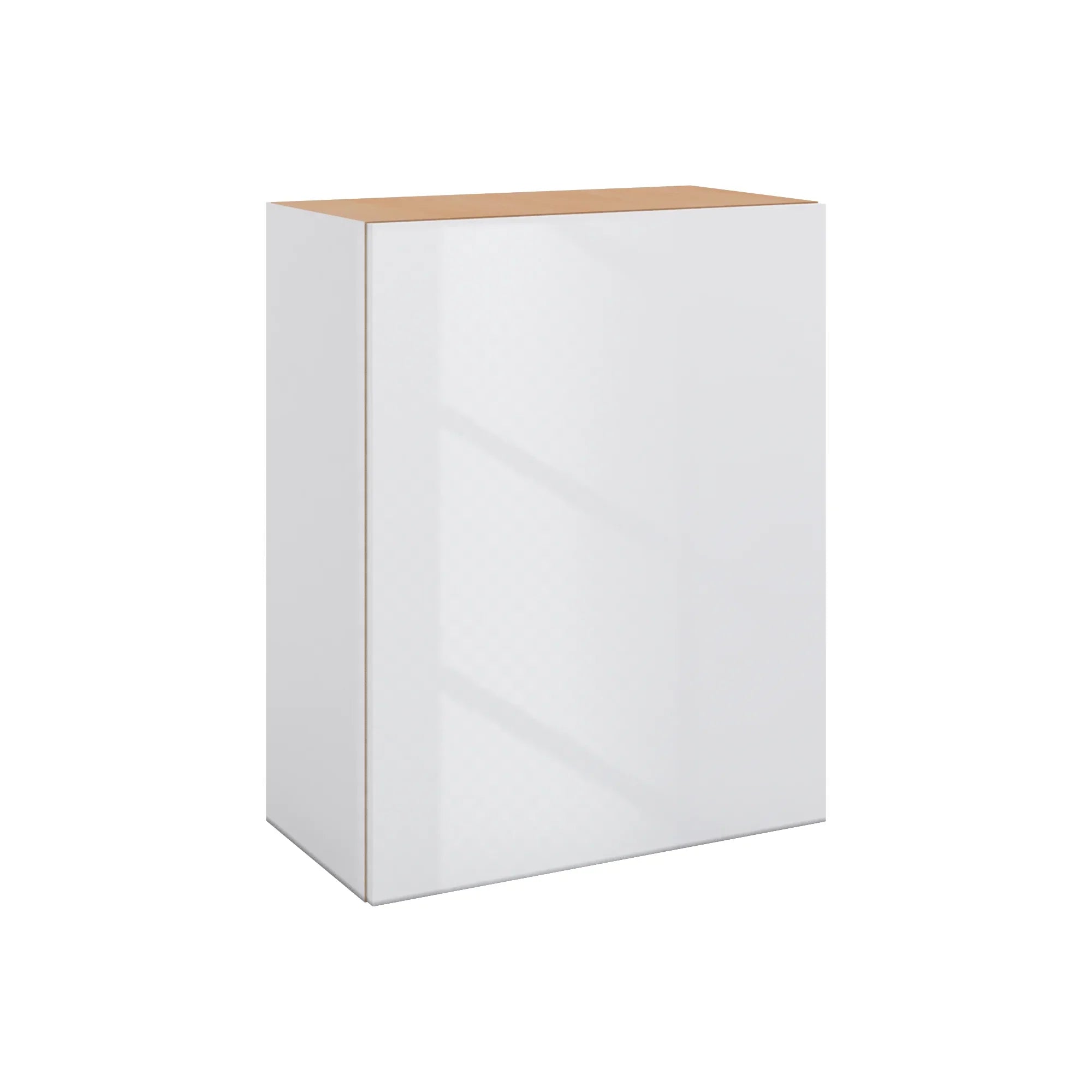Modernform Cabinet Gloss White 24" W X 30" H X 12" D Single Door Wall Cabinet