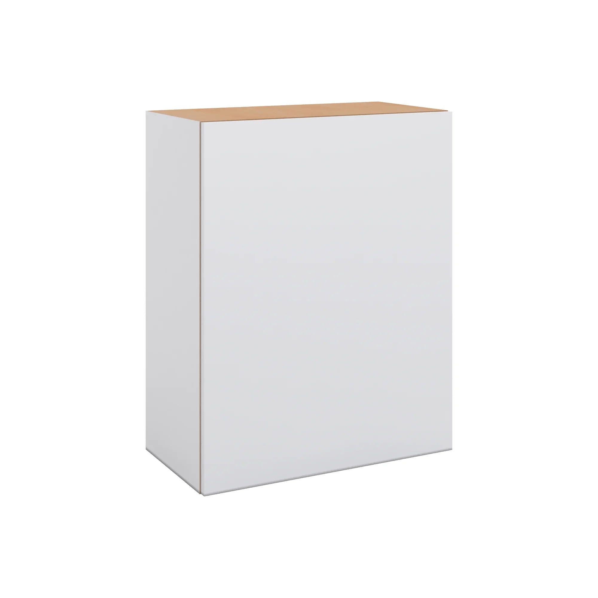 Modernform Cabinet Matte White 24" W X 30" H X 12" D Single Door Wall Cabinet