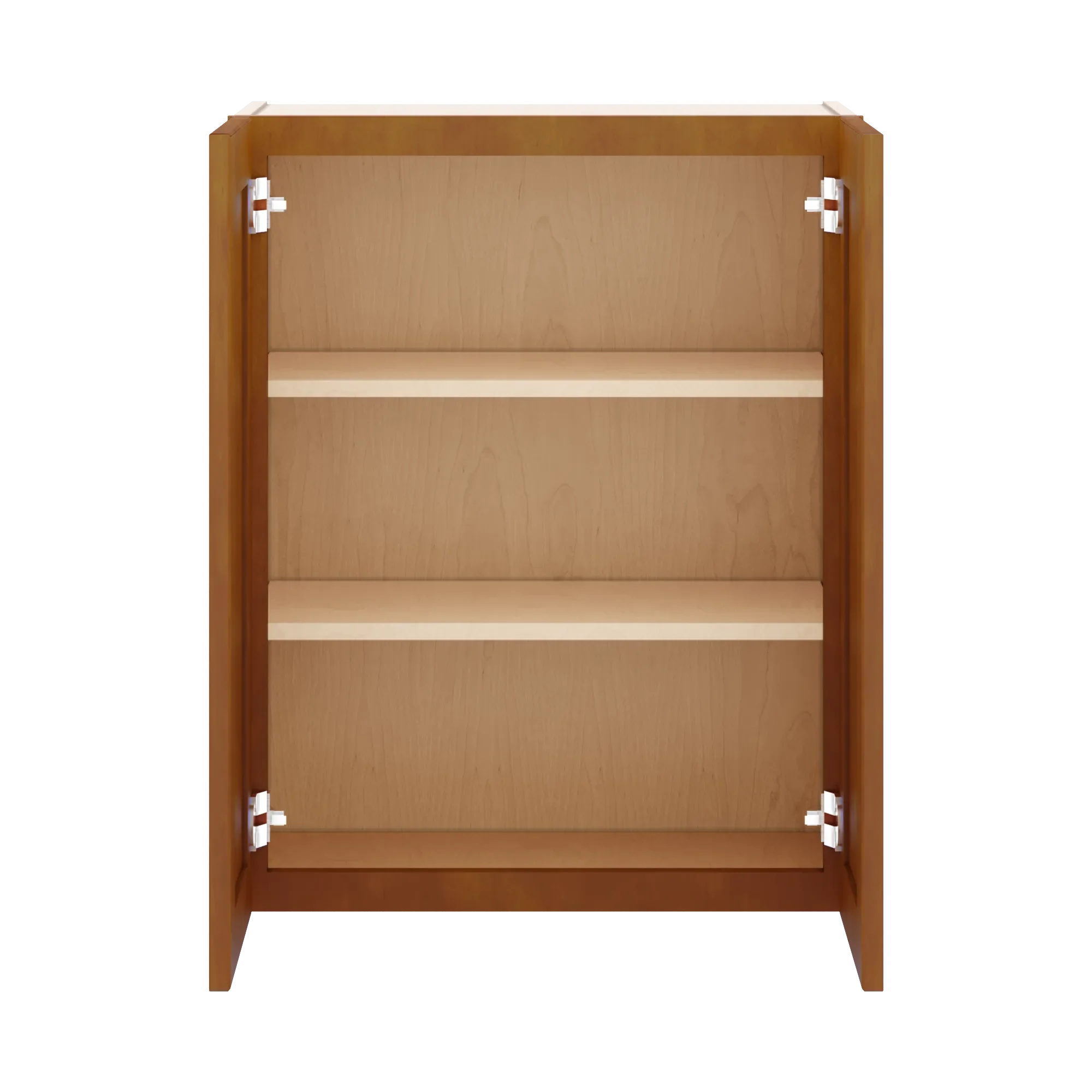 j k mocha glazed k10 double door wall cabinet 24 w x 30 h