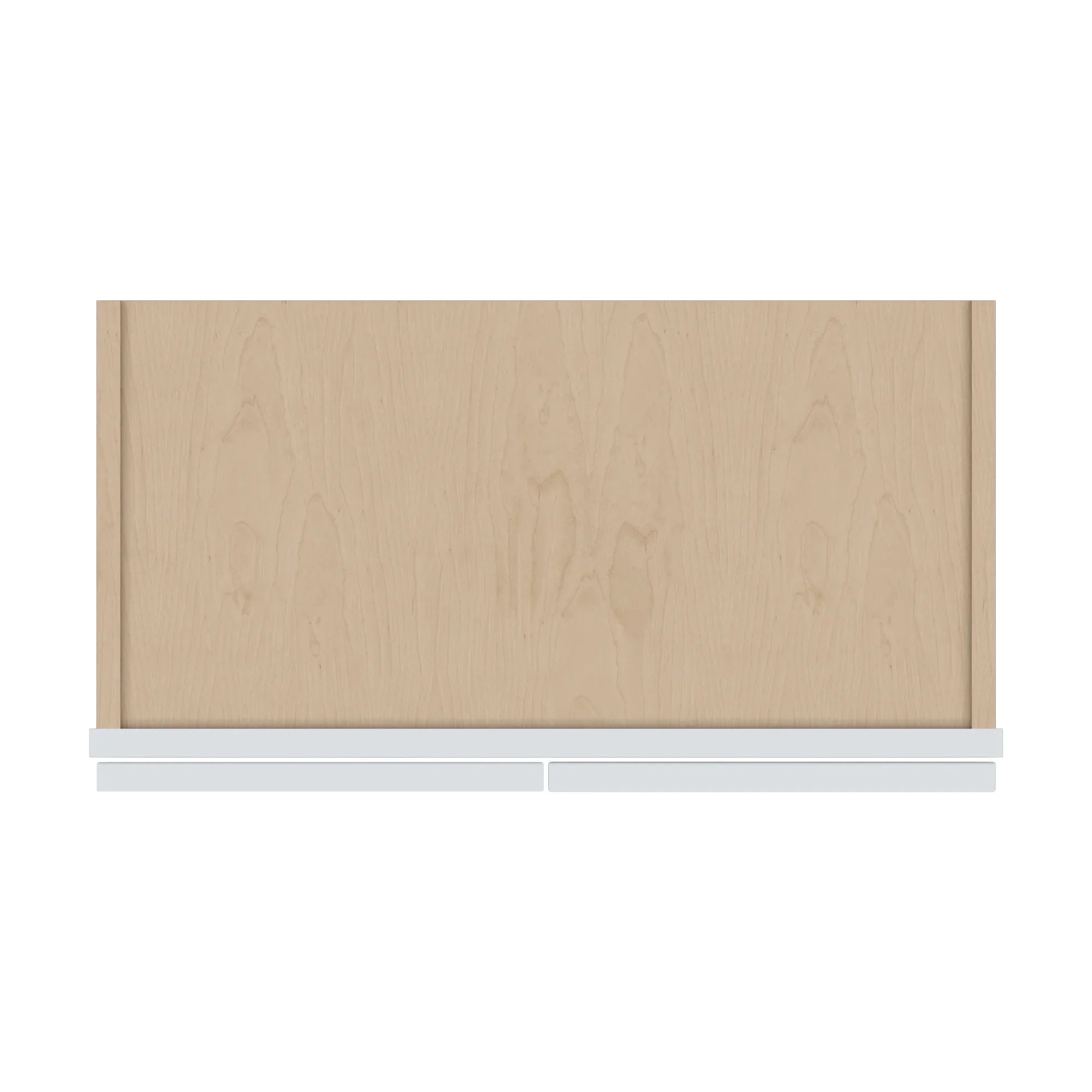 J&K White Shaker S8 Double Door Wall Cabinet 24" W x 30" H