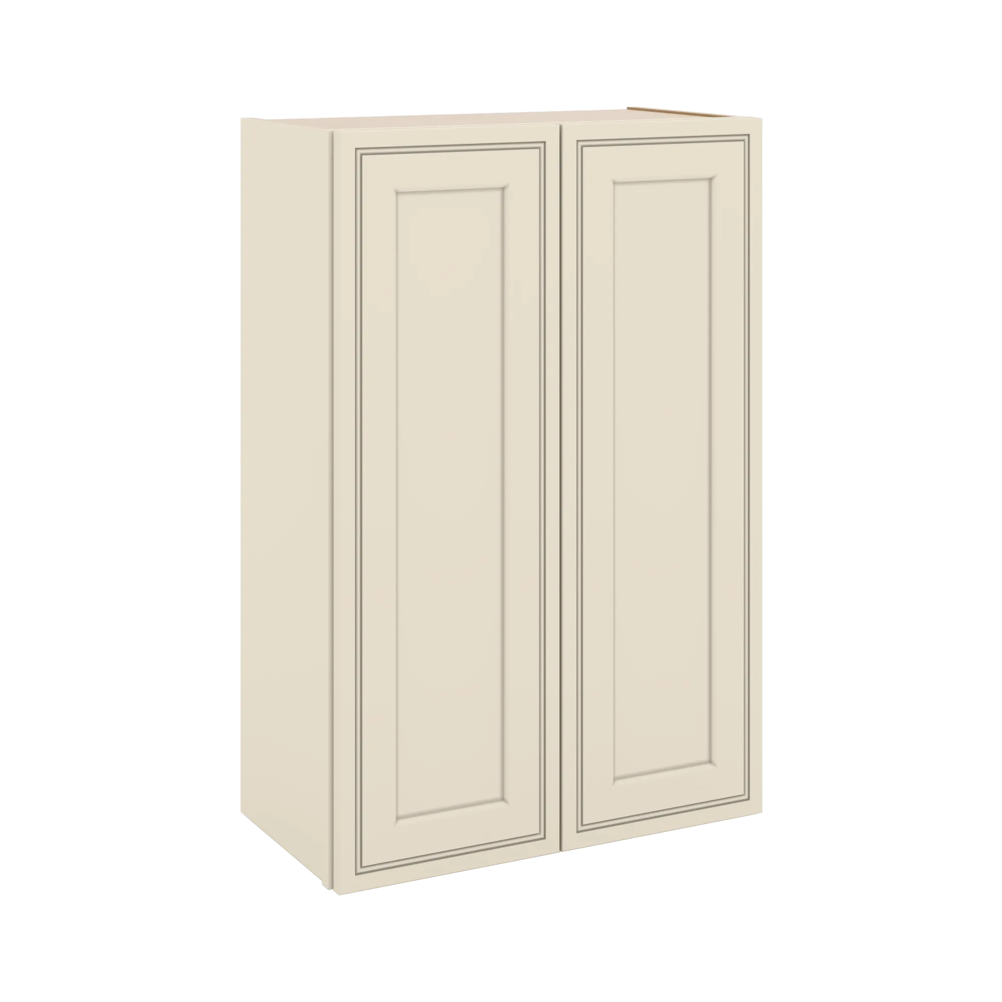 J&K Pearl Glazed H9 Double Door Wall Cabinet - 24" W x 36" H