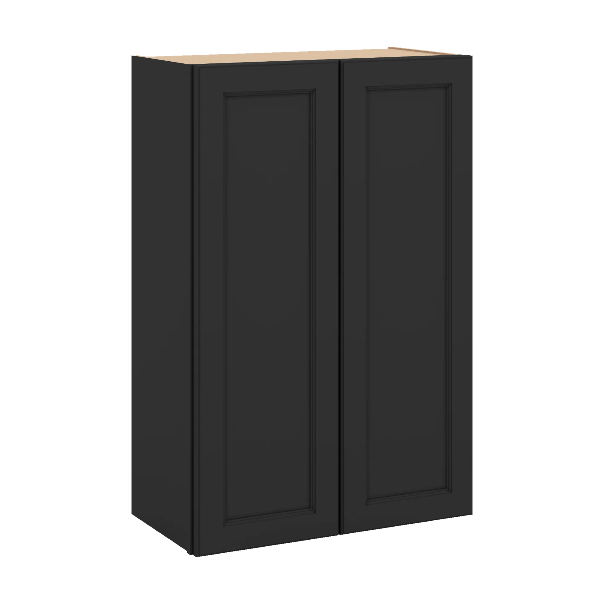 J&K Charcoal E2 Double Door Wall Cabinet - 24" W x 36" H