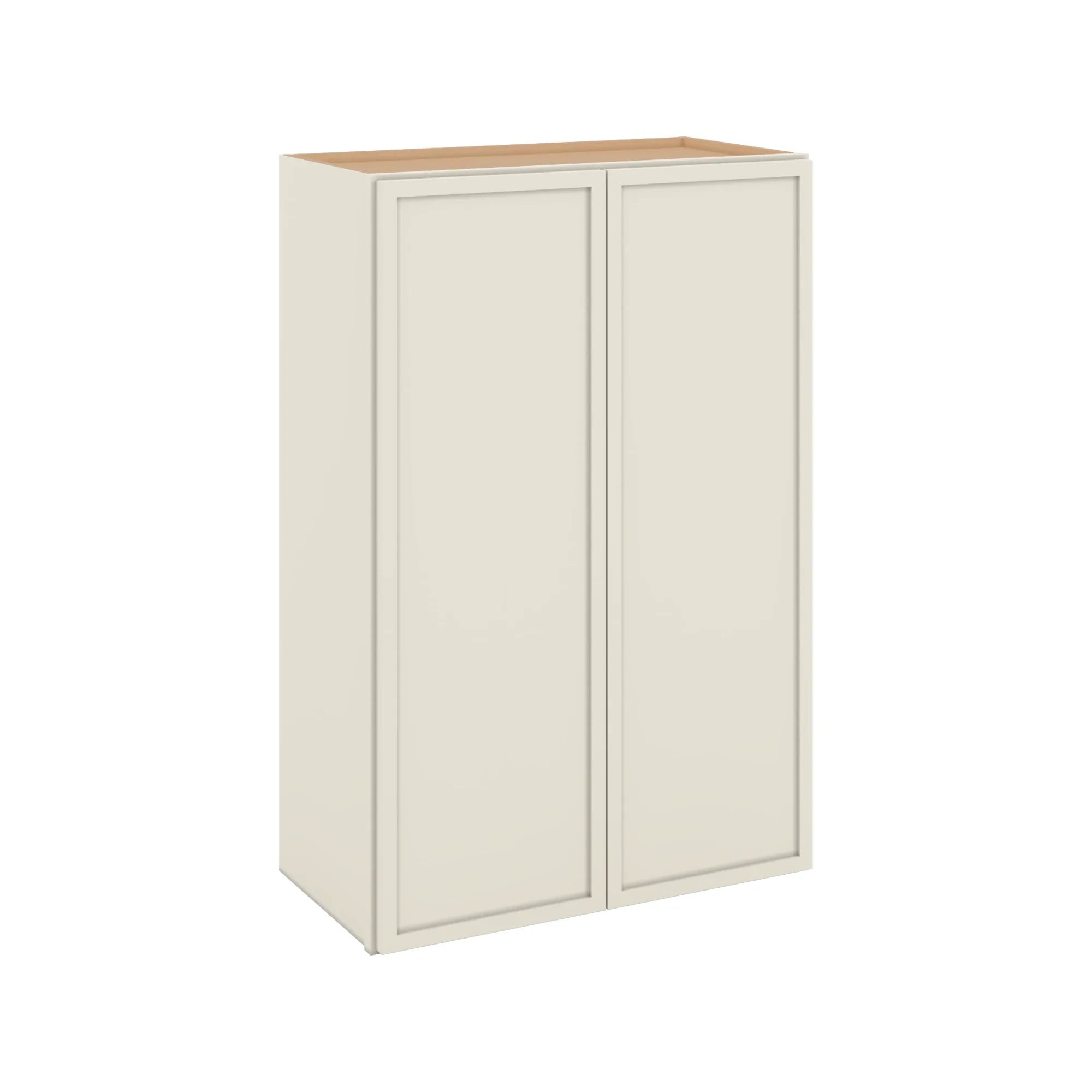 Modernform Cabinet Slim Dove White 24" W X 36" H X 12" D Double Door Wall Cabinet