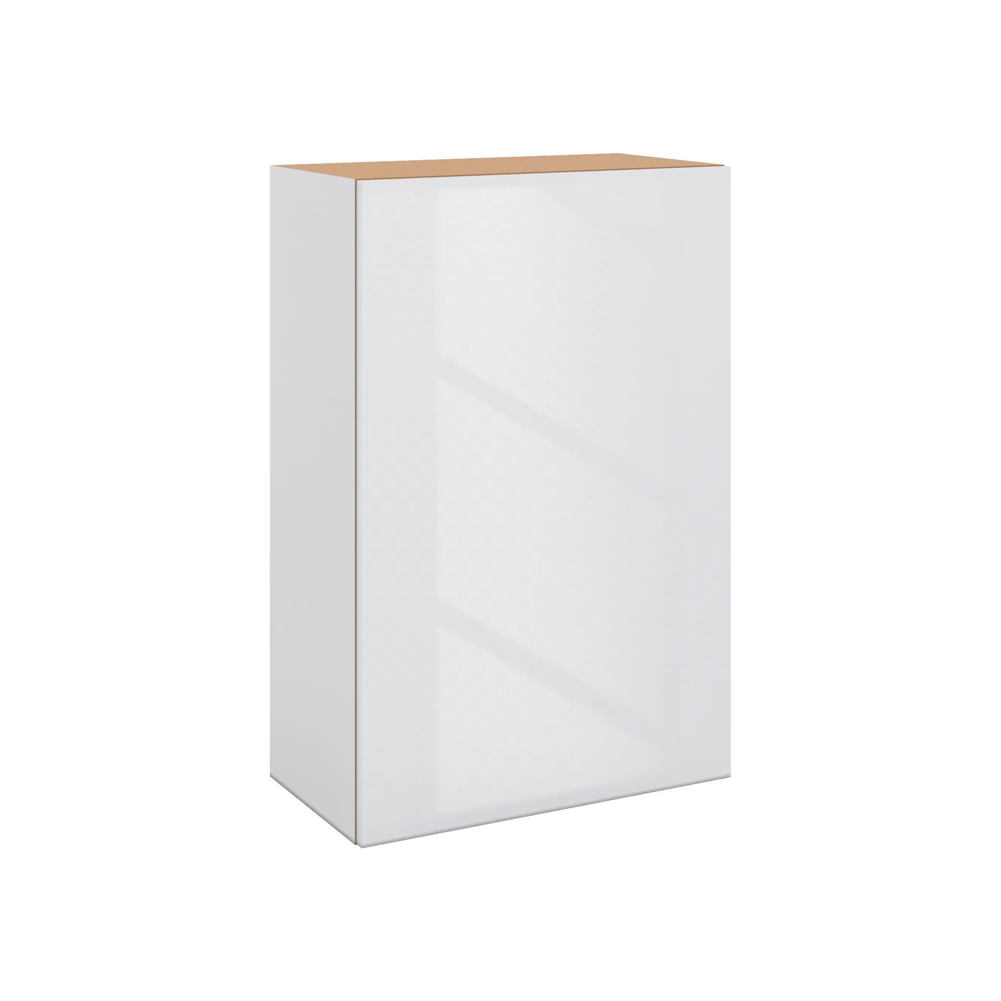 Modernform Cabinet Gloss White 24" W X 36" H X 12" D Single Door Wall Cabinet