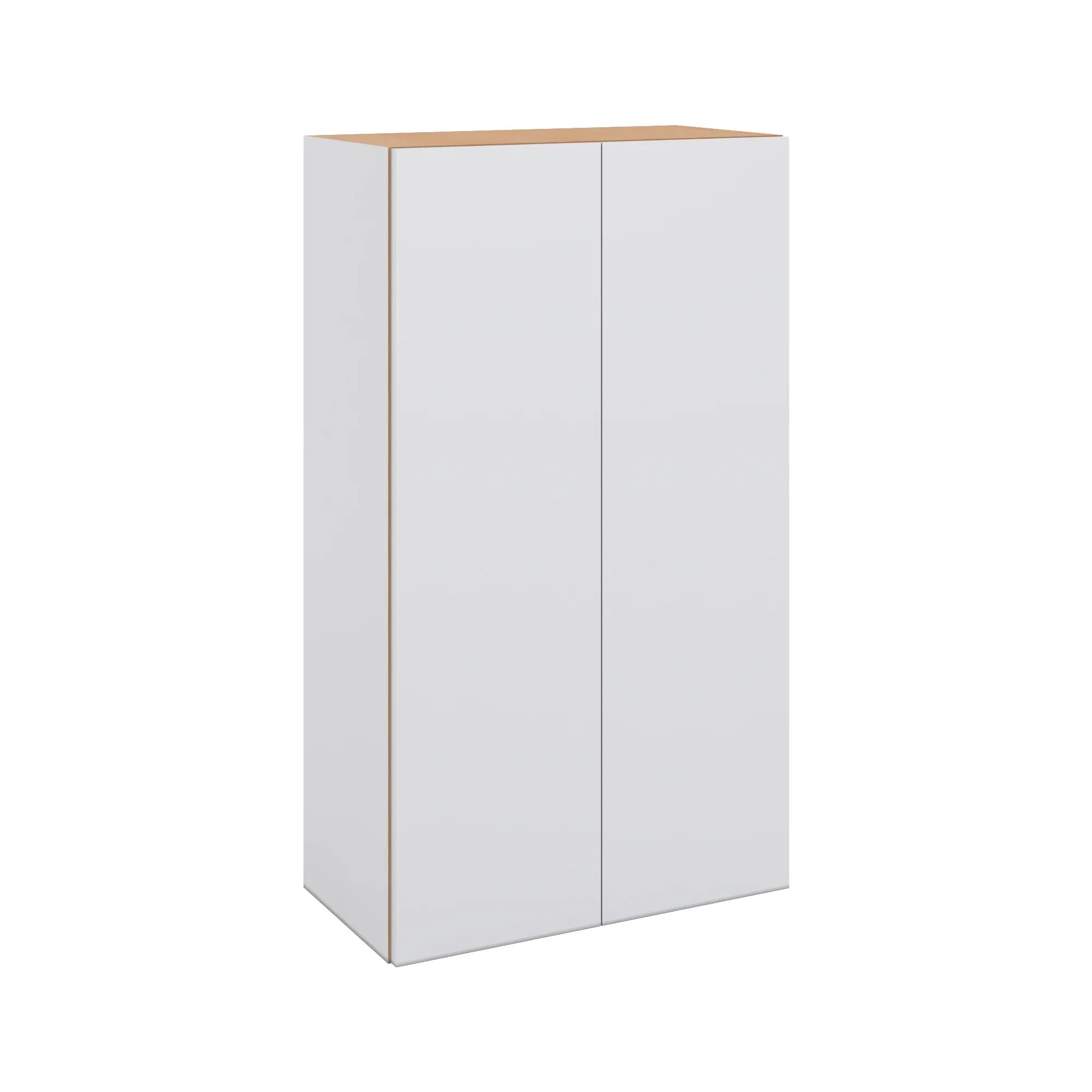 Modernform Cabinet Matte White 24" W X 42" H X 12" D Double Door Wall Cabinet