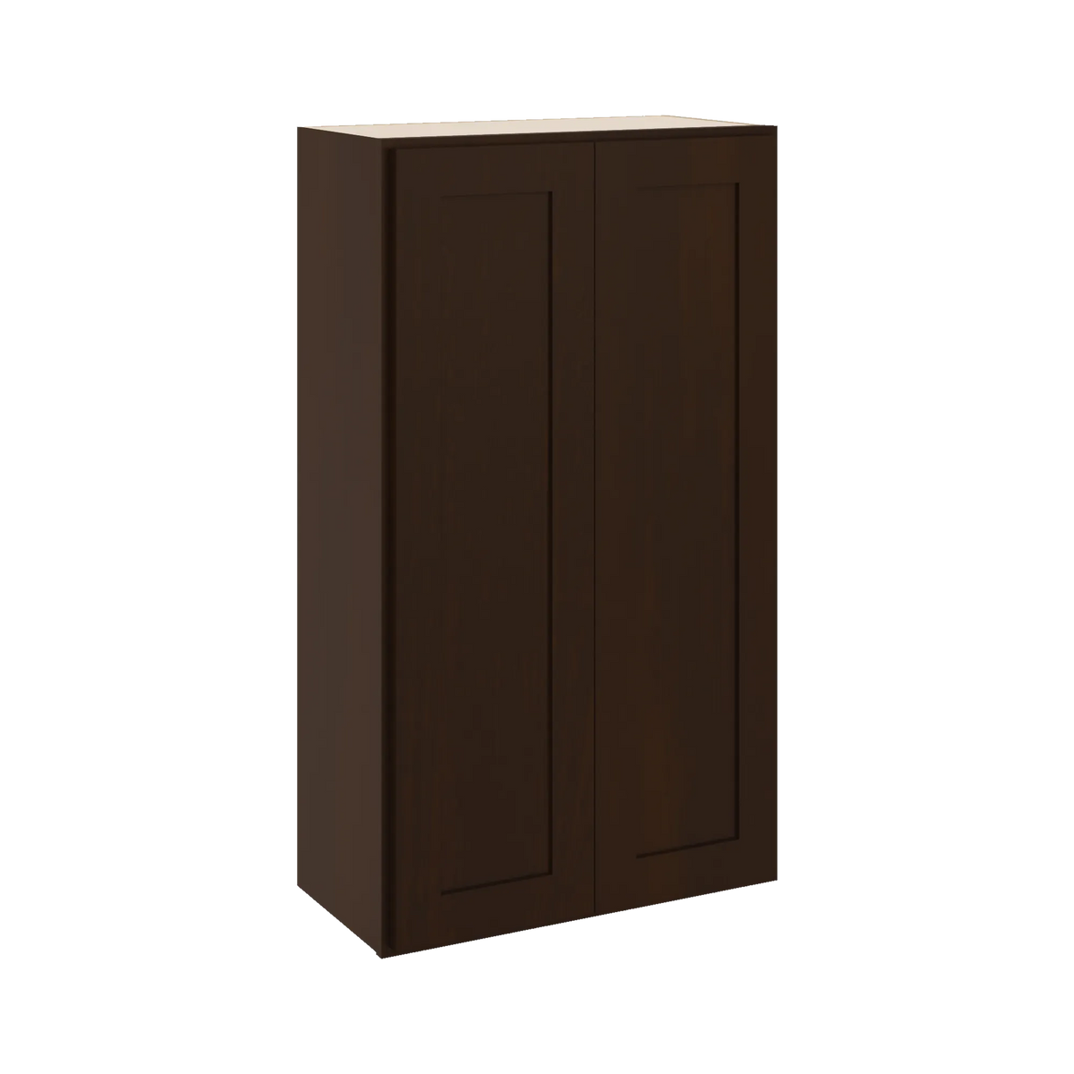 CNC Luxor 5-Piece Espresso 24" W X 42" H Double Door Wall Cabinet
