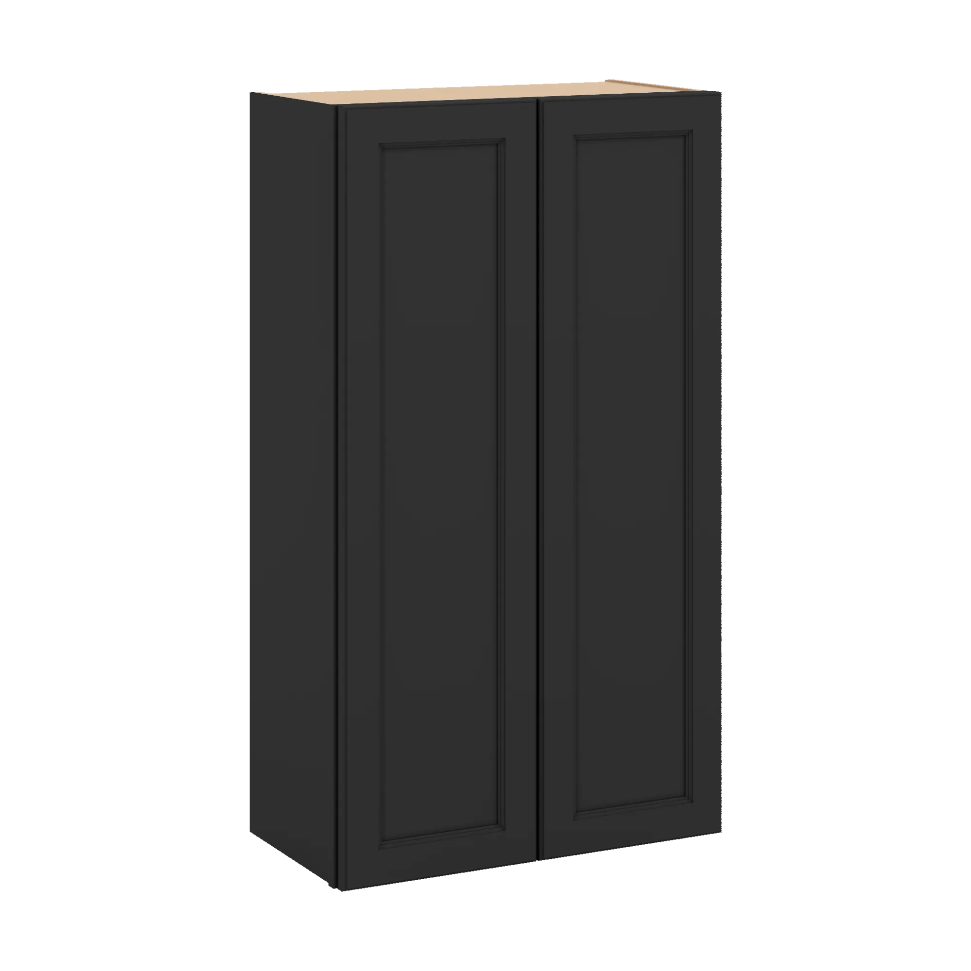 J&K Charcoal E2 Double Door Wall Cabinet - 24" W x 42" H