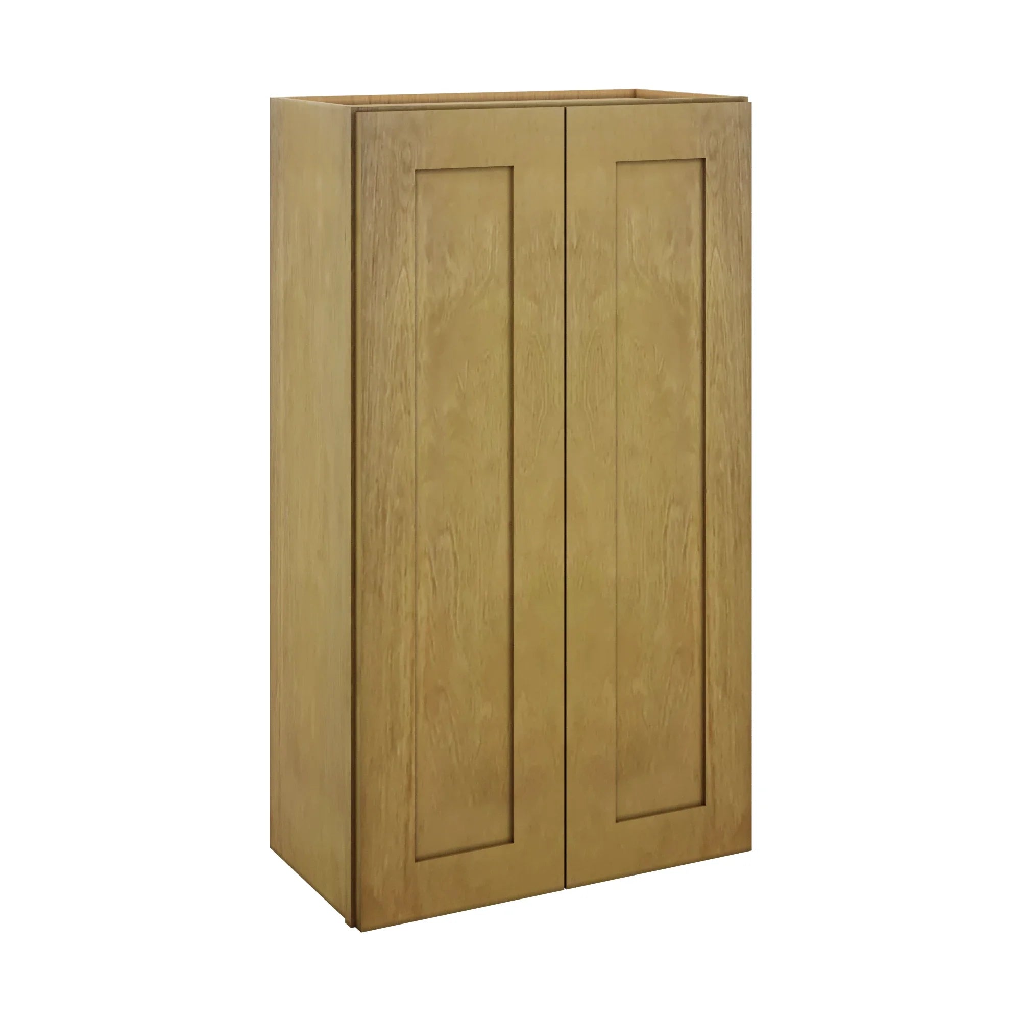 Modernform Cabinet Natural Shaker 24" W X 42" H X 12" D Double Door Wall Cabinet