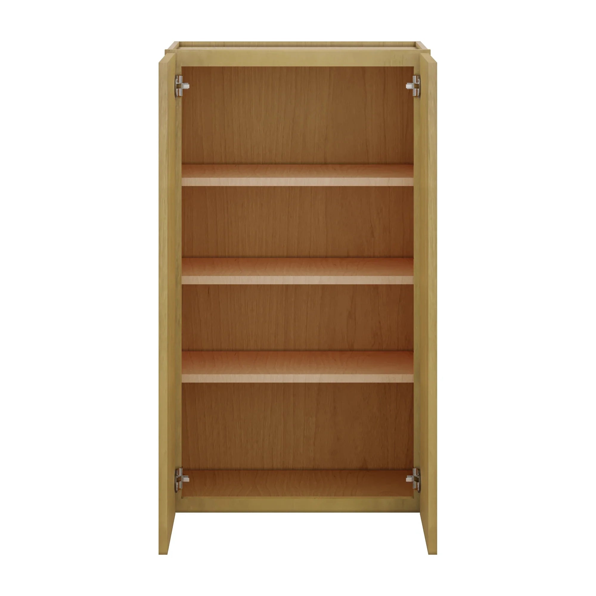 Modernform Cabinet Natural Shaker 24" W X 42" H X 12" D Double Door Wall Cabinet