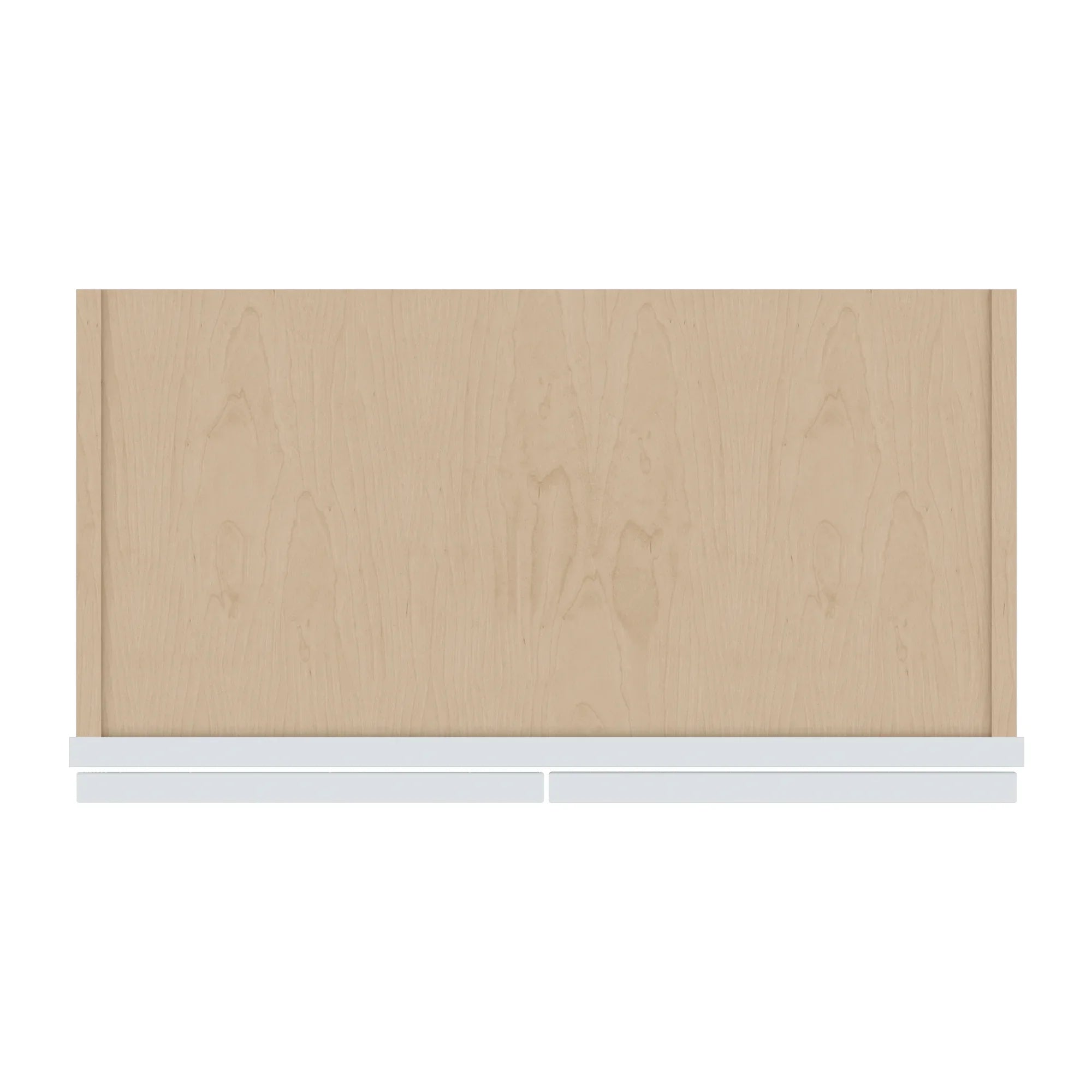 J&K White Shaker S8 Double Door Wall Cabinet 24" W x 42" H