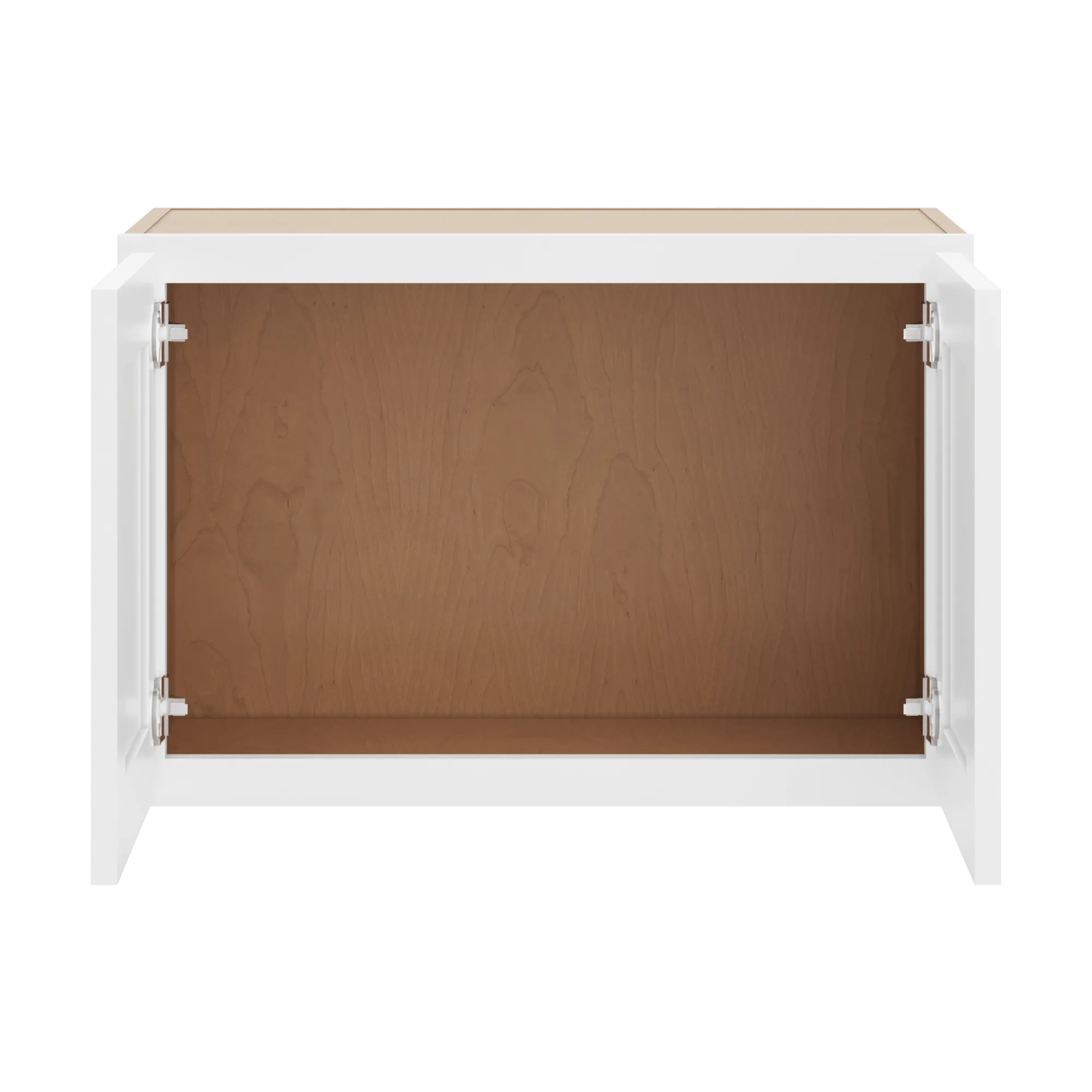 W2718 Open Front White
