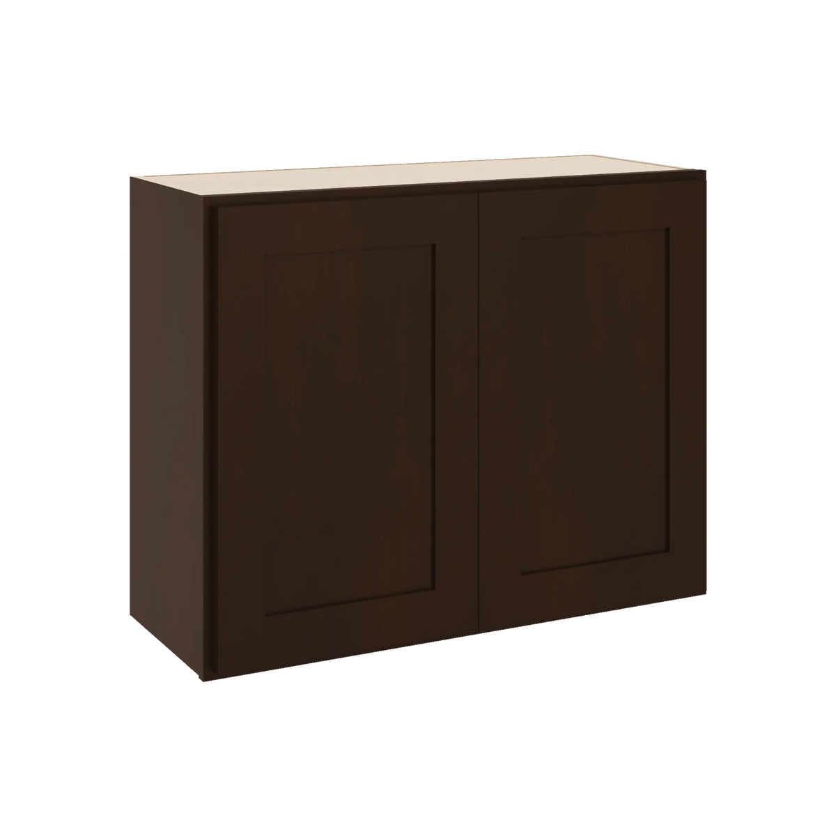 CNC Luxor 5-Piece Espresso 27" W X 24" H Double Door Wall Cabinet